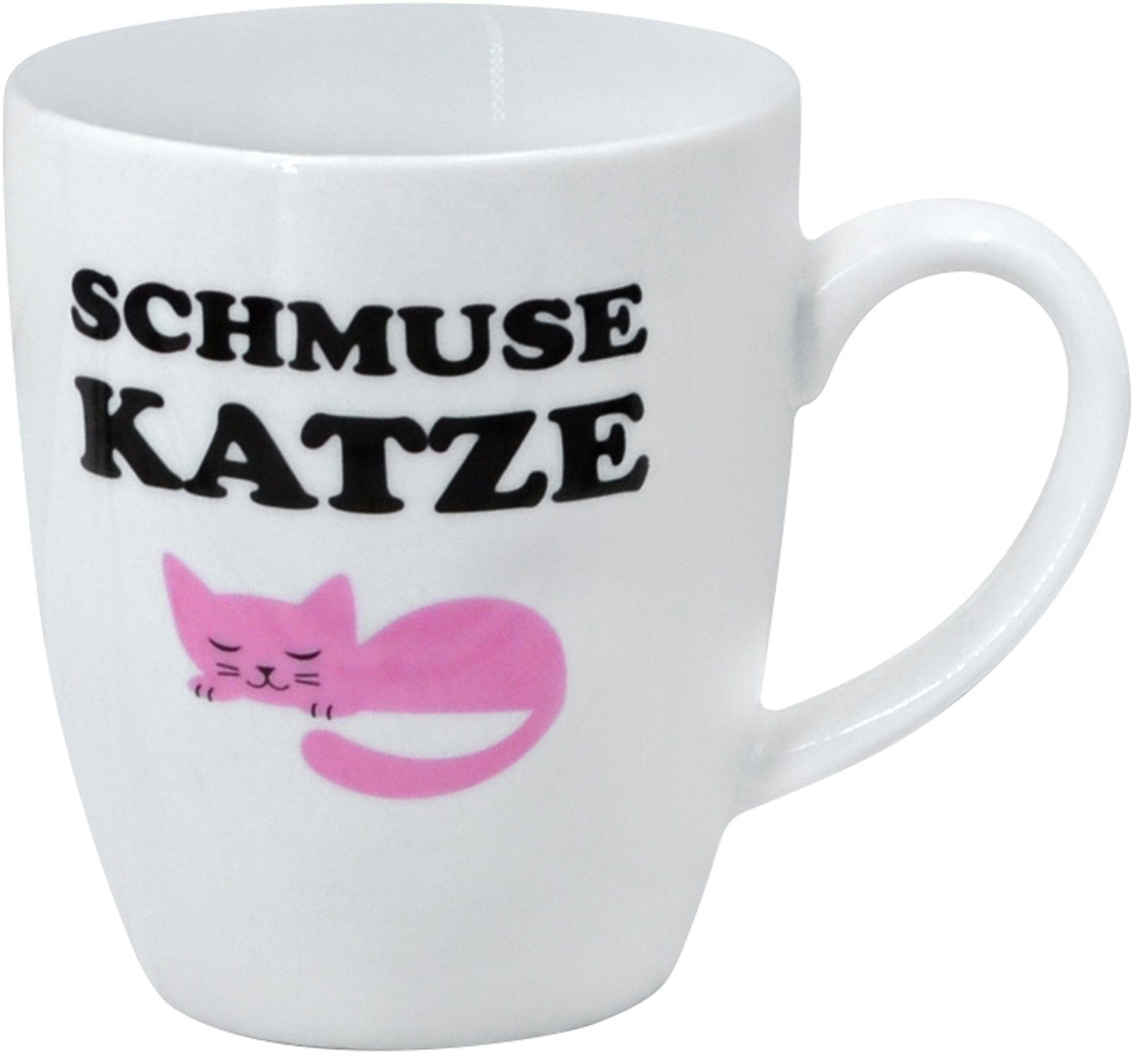 Arzberg 4-teilig Becher Schmusekatze Lausbub, & Retsch Porzellan,