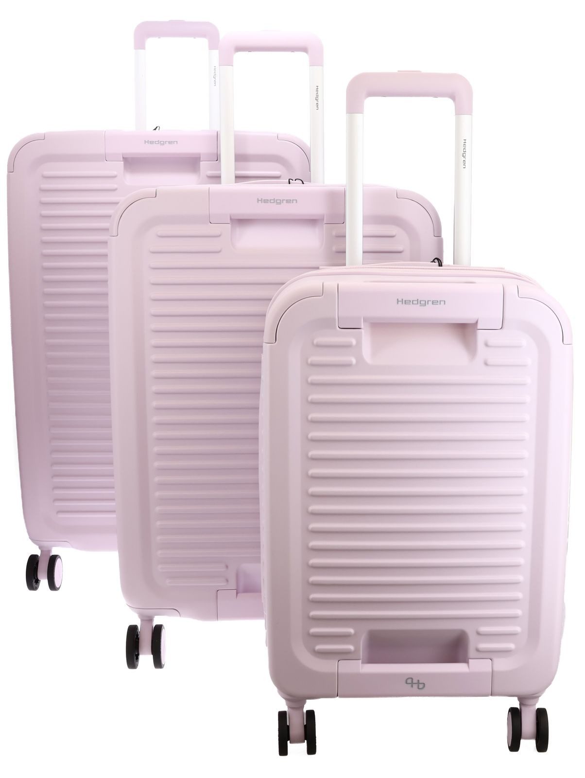 Hedgren Trolleyset Yuno Set S / M+ / L+, 4 Rollen, (Set, 3 tlg)