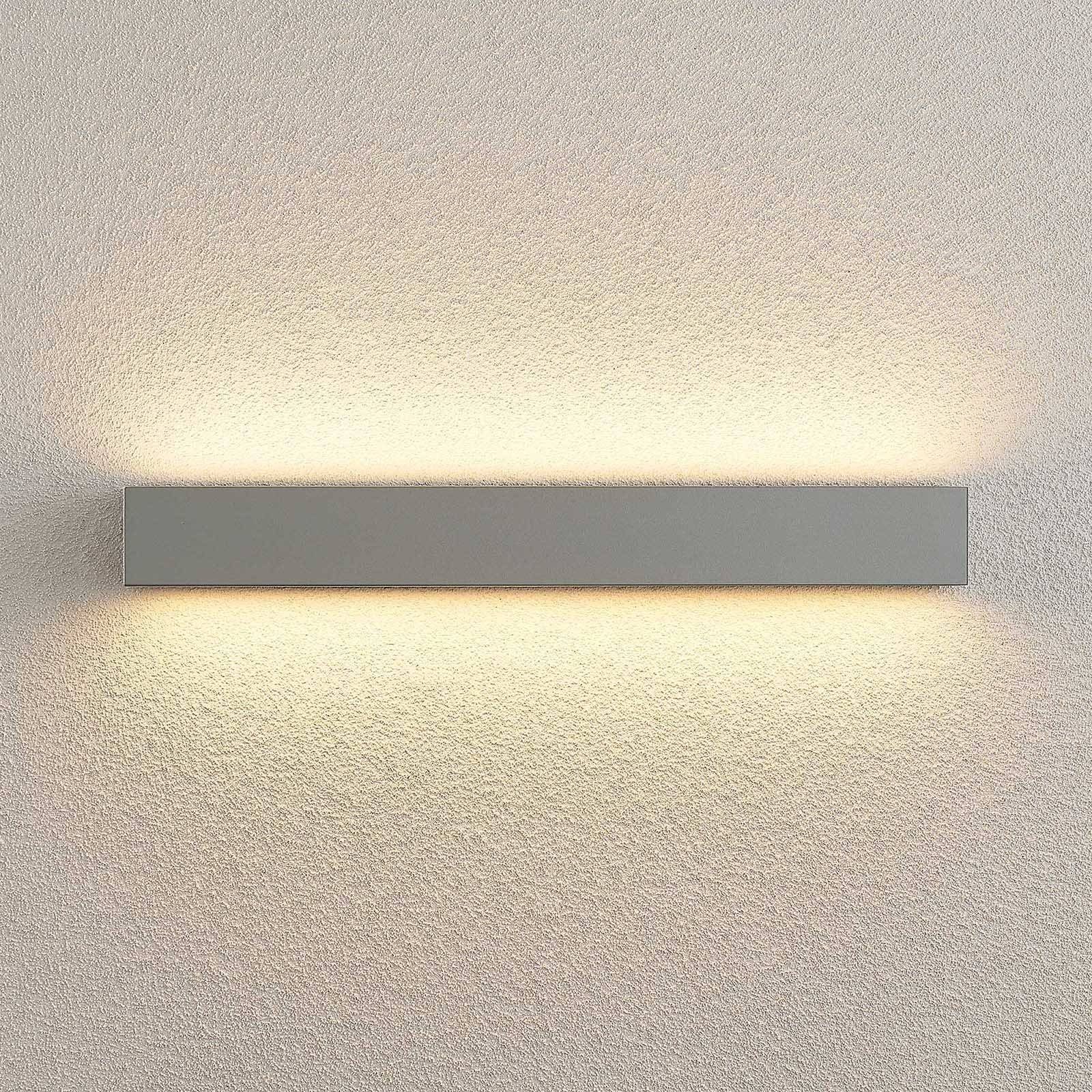 Lucande Außen-Wandleuchte Lengo, LED 36 W gesamt, warmweiß