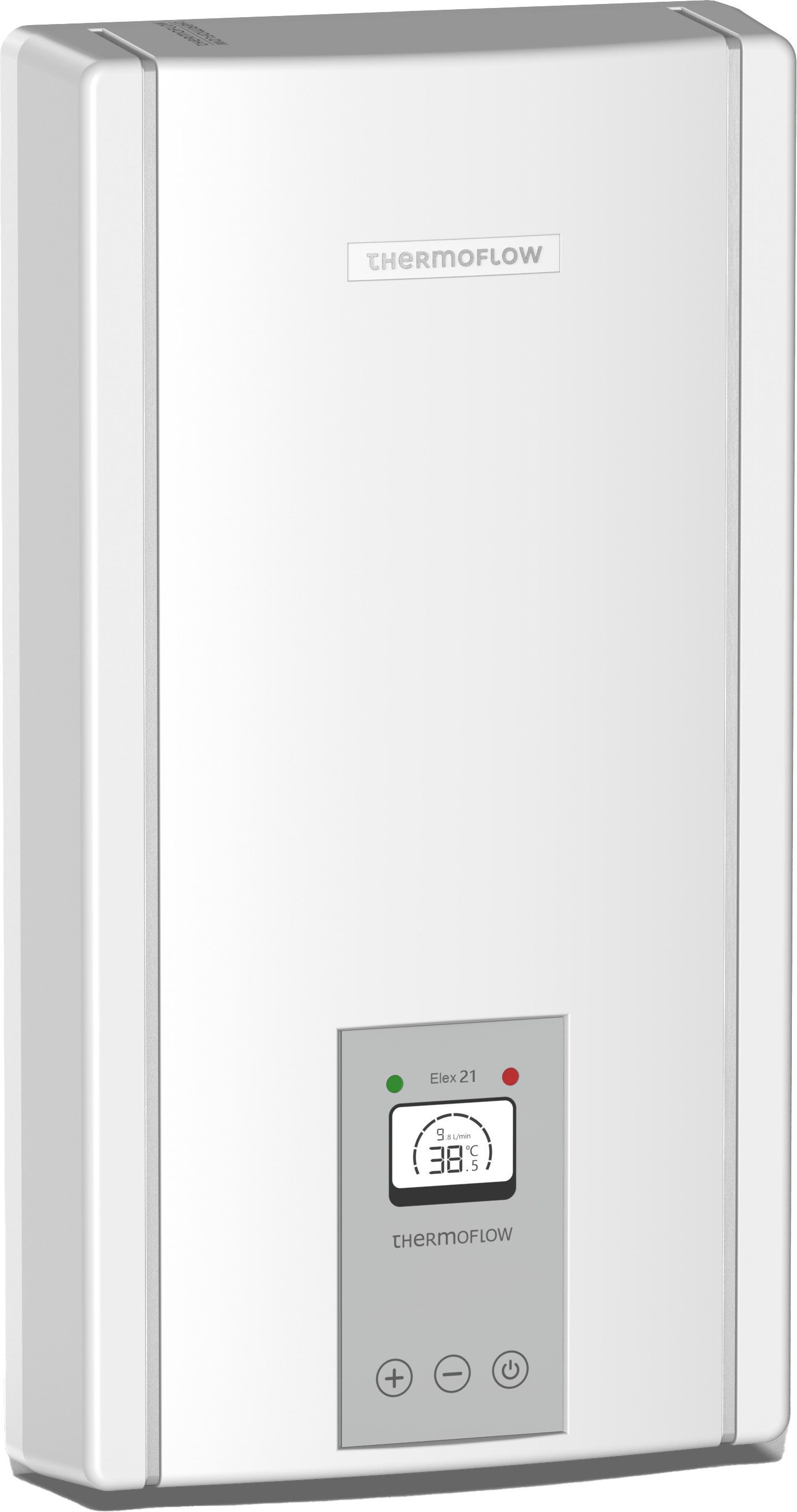 Thermoflow Durchlauferhitzer Thermoflow Elex 18 / 21, elektronisch, max. 55 °C, mit LC-Display