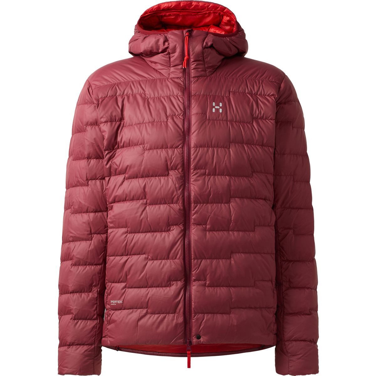 Haglöfs Daunenjacke ROC Flash Down Hood Men Wärmende Herrenjacke mit winddichtem Pertex®-Material, ideal für