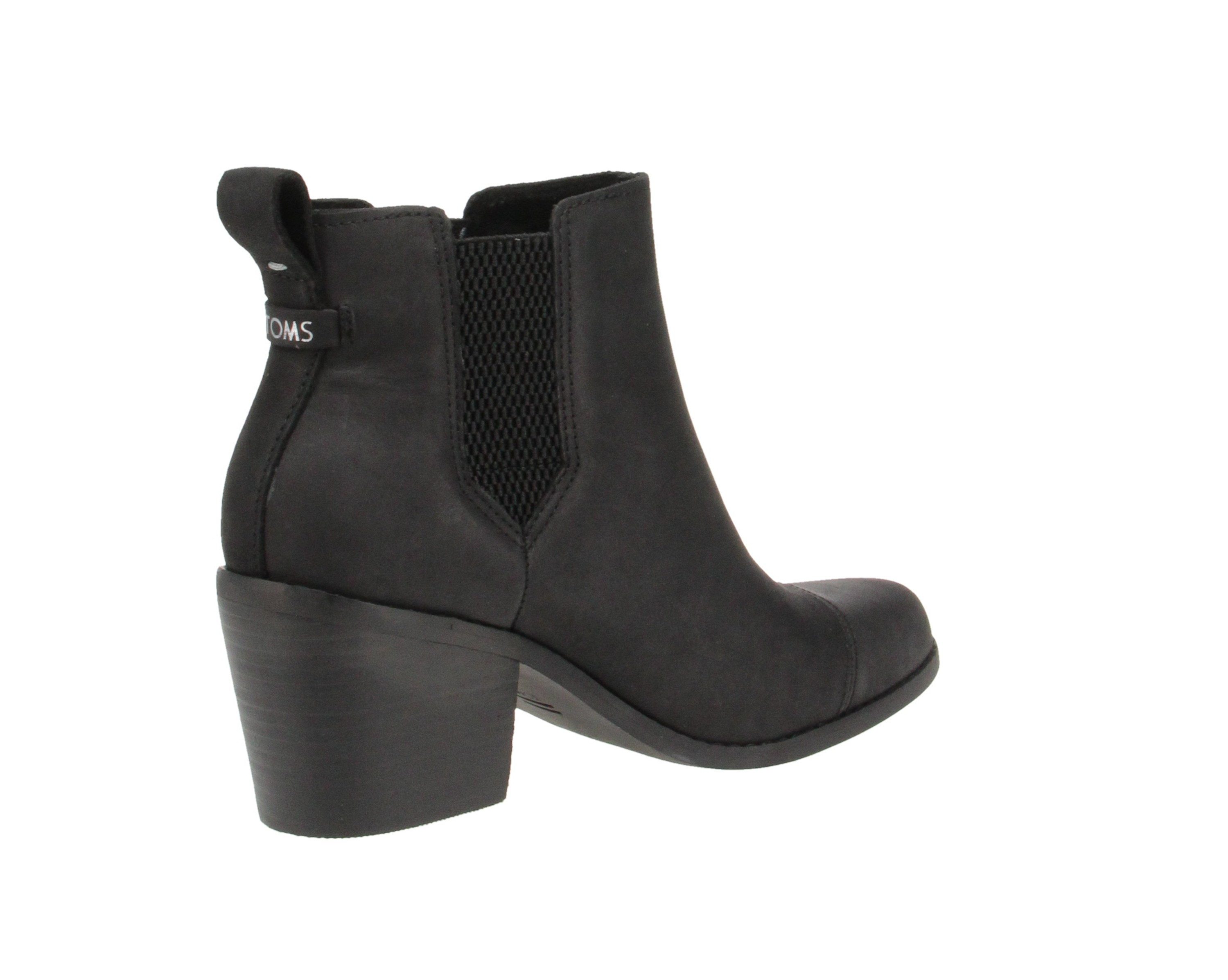 TOMS Toms 10016837 Everly - Damen Schuhe Stiefeletten - Black Stiefelette