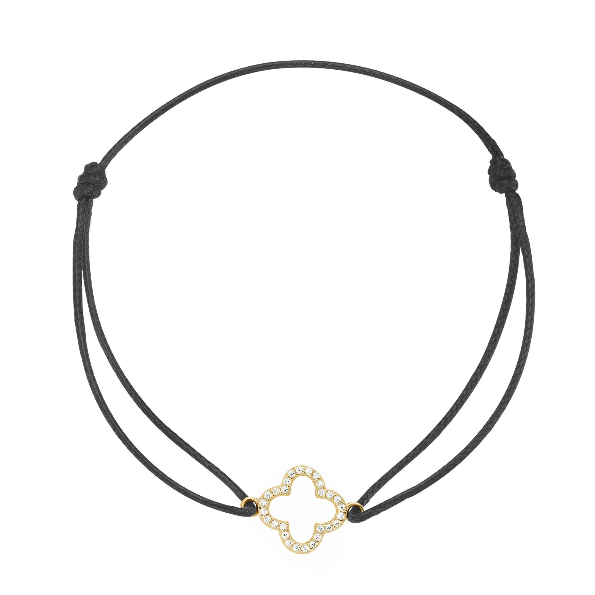 Armband mit Blüte, Gold 375
