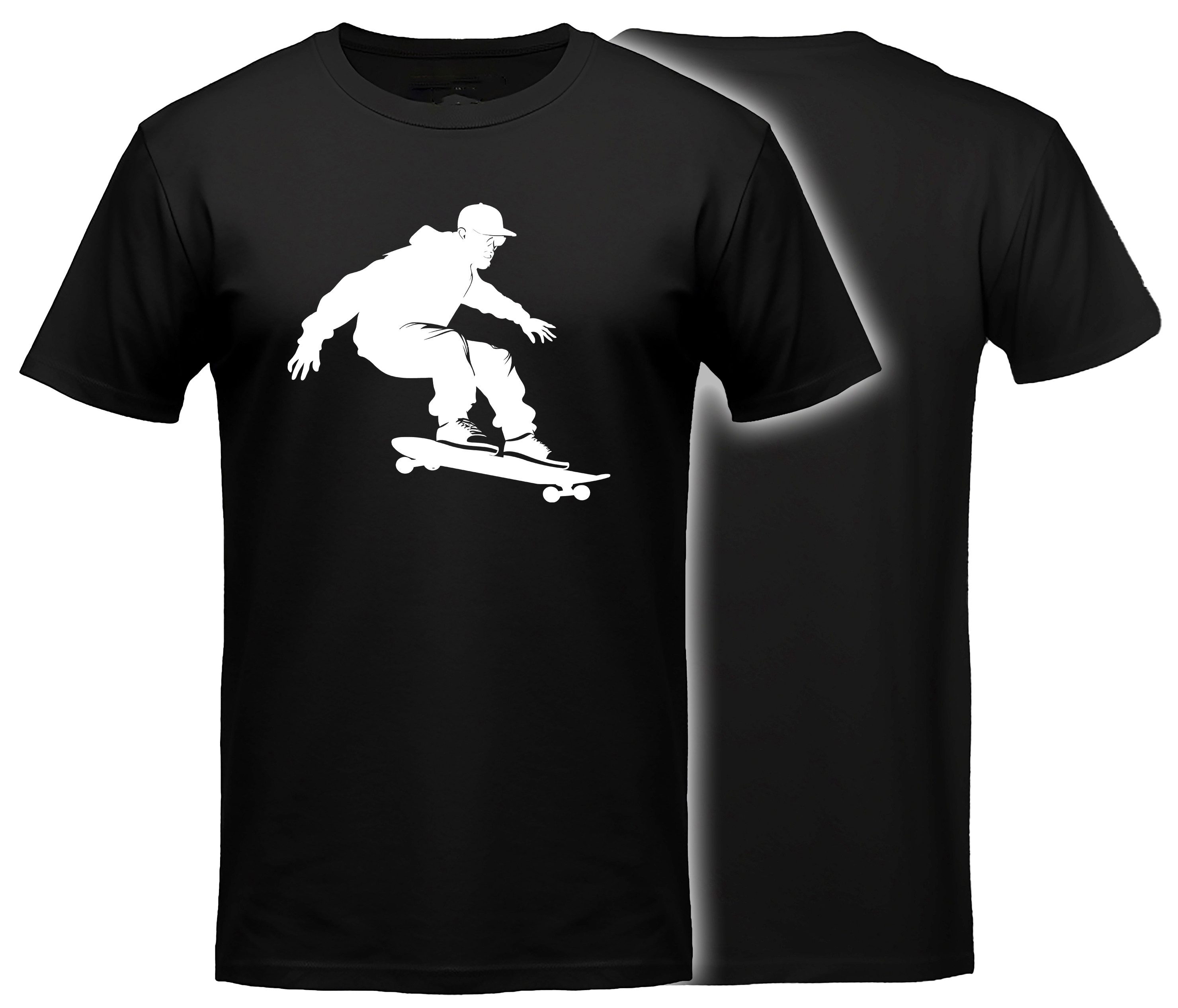 T-Shirt Skater print shirt