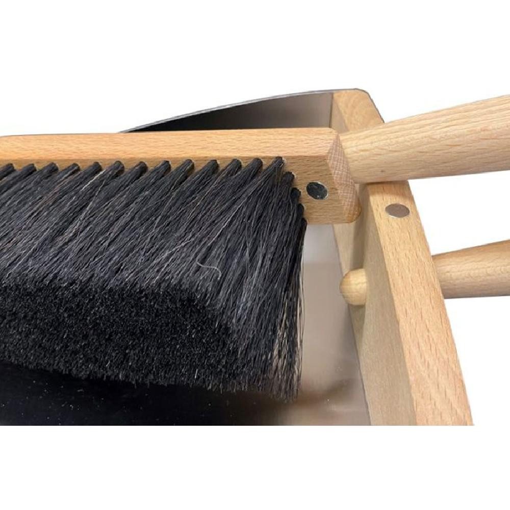 Bürstenhaus Redecker Reinigungsbürste Bürstenhaus Handfeger und Kehrschaufel magnetisch (2er-Set)