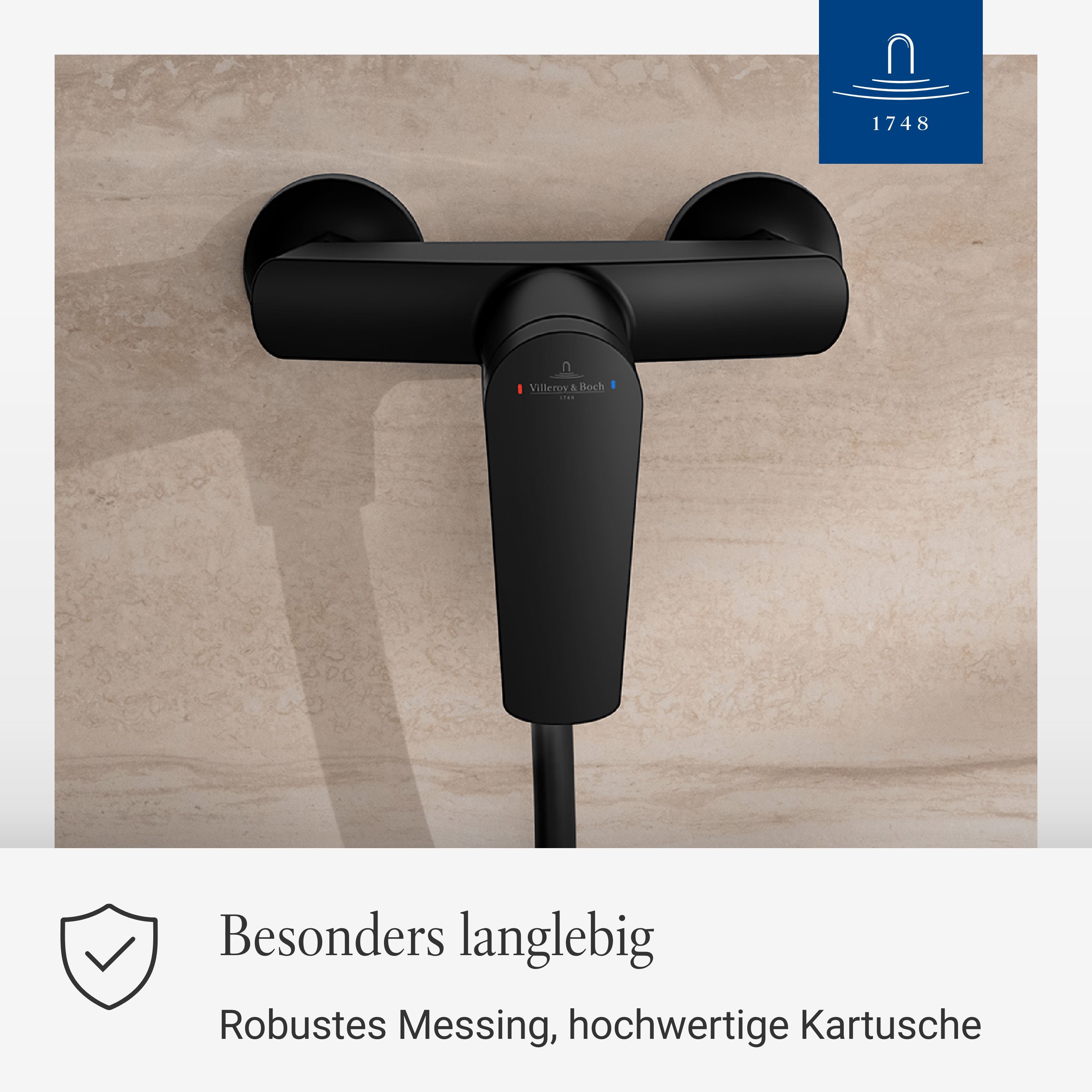 Villeroy & Boch Duscharmatur Oasis Mischbatterie günstig online kaufen