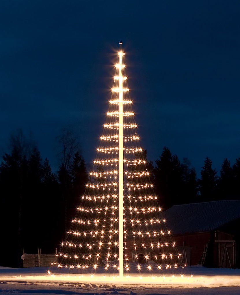 Montejaur LED Baum »Montejaur LED Baum Fahnenmast LED warmweiß«