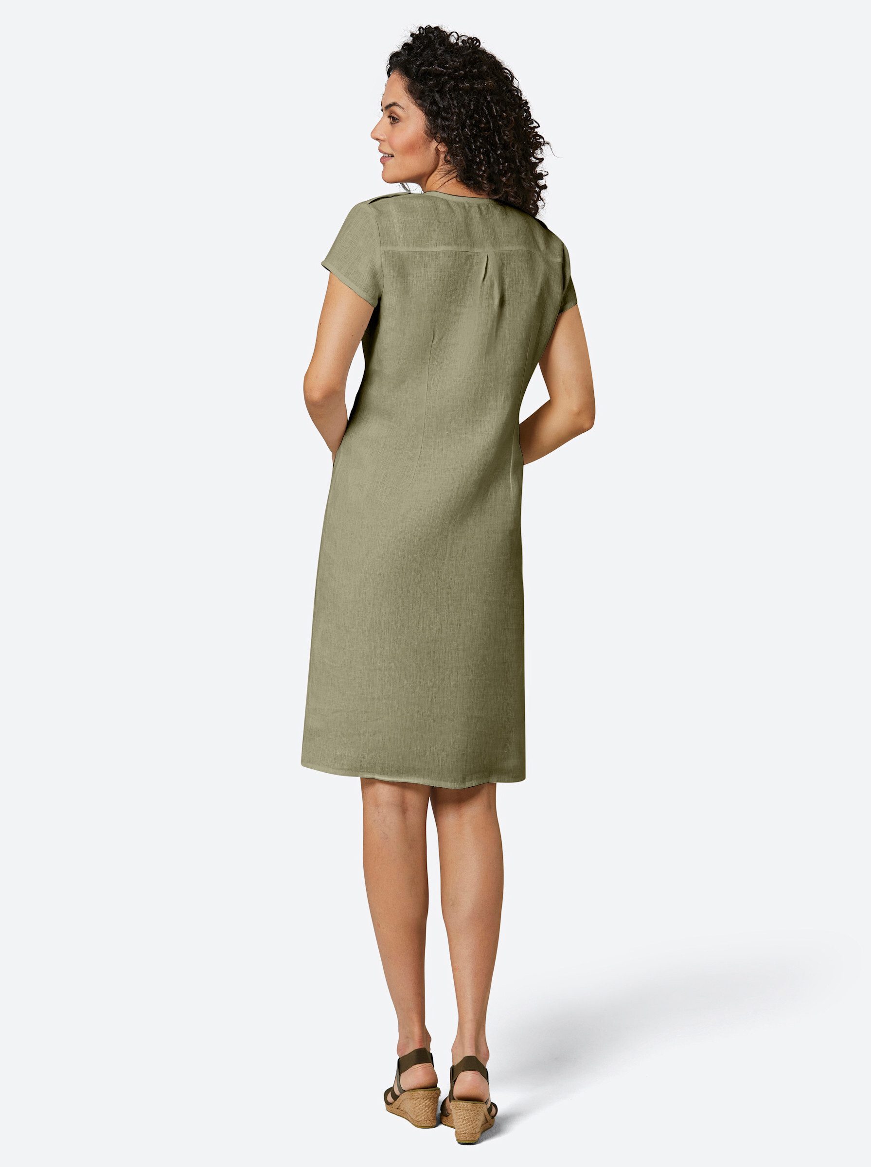 creation L Etuikleid Leinen-Kleid günstig online kaufen