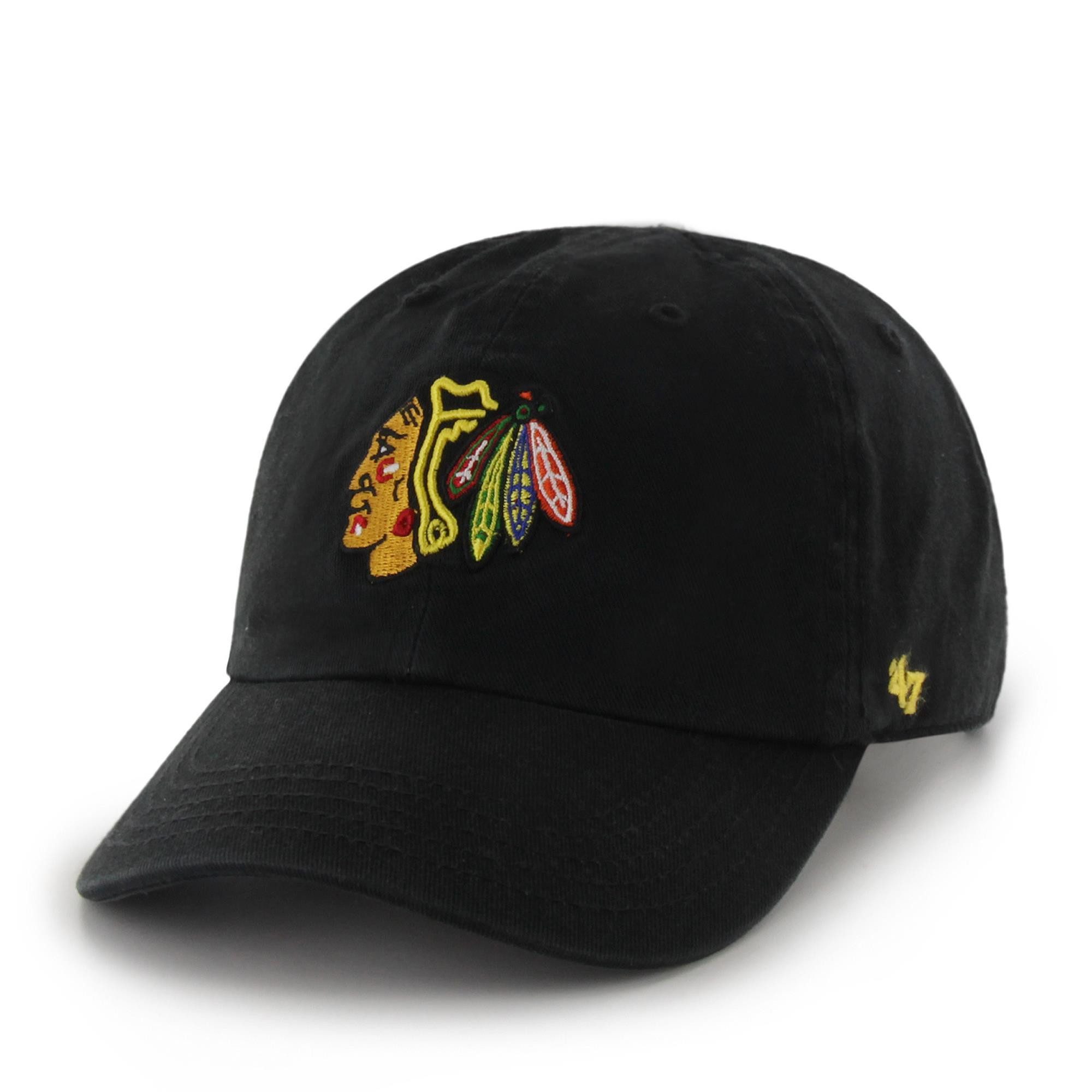 Baseball Cap '47 Brand NHL Chicago Blackhawks Cap '47 CLEAN UP