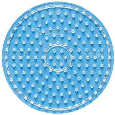 Hama Perlen Bügelperlen Hama Stiftplatte Kreis transparent für Maxi-Bügelperlen