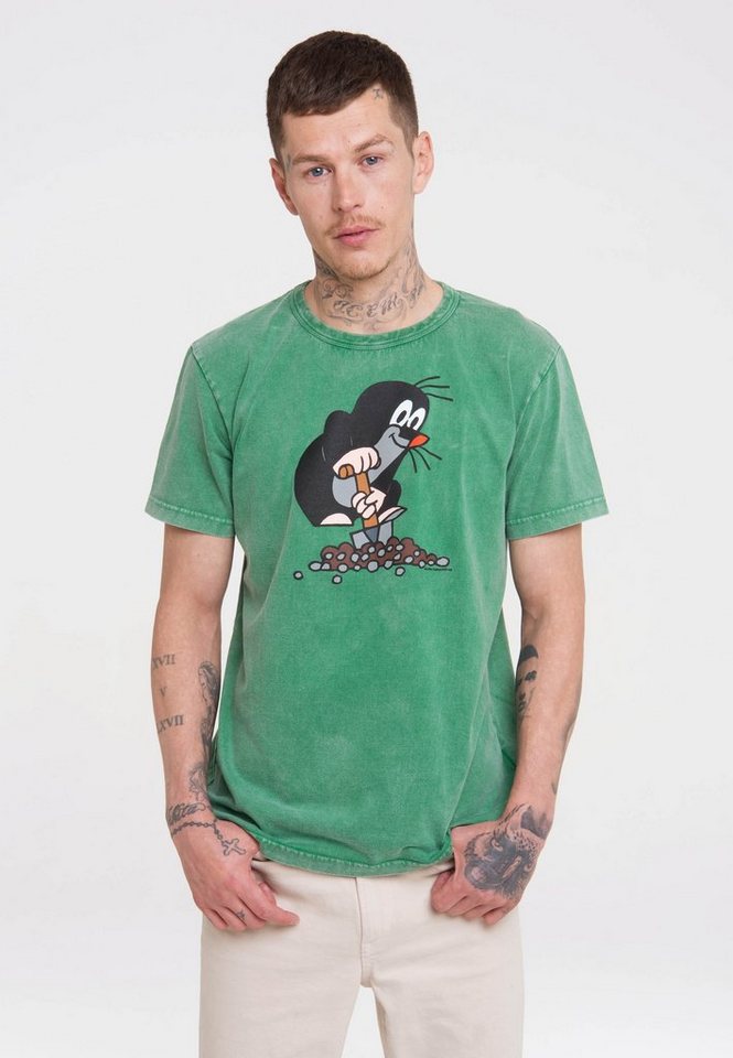 LOGOSHIRT T-Shirt Der kleine Maulwurf mit lizenziertem Print, In  authentischem Design aus reiner Baumwolle gefertigt | T-Shirts