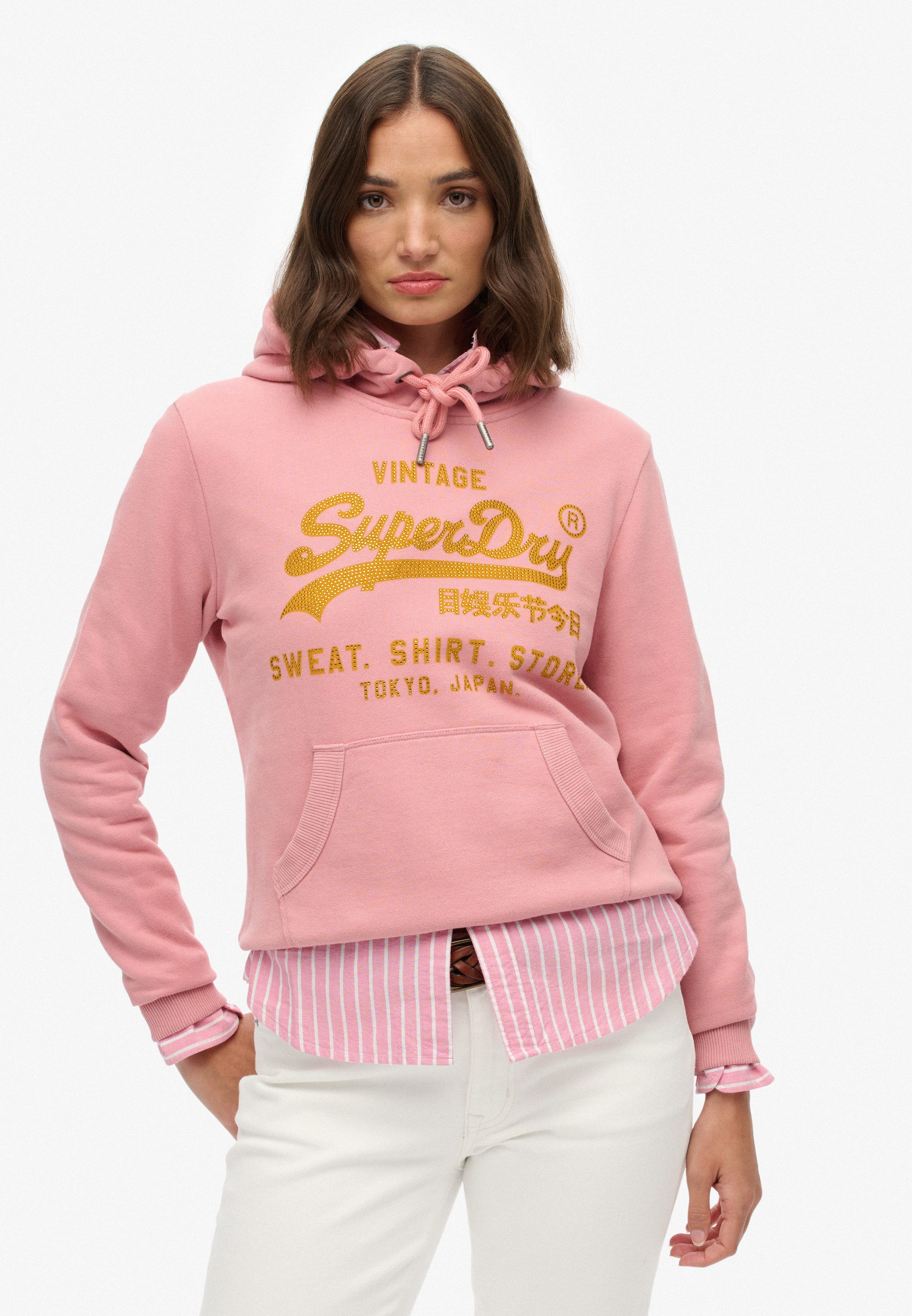Superdry Kapuzensweatshirt EMBELLISHED VL RELAXED HOOD günstig online kaufen