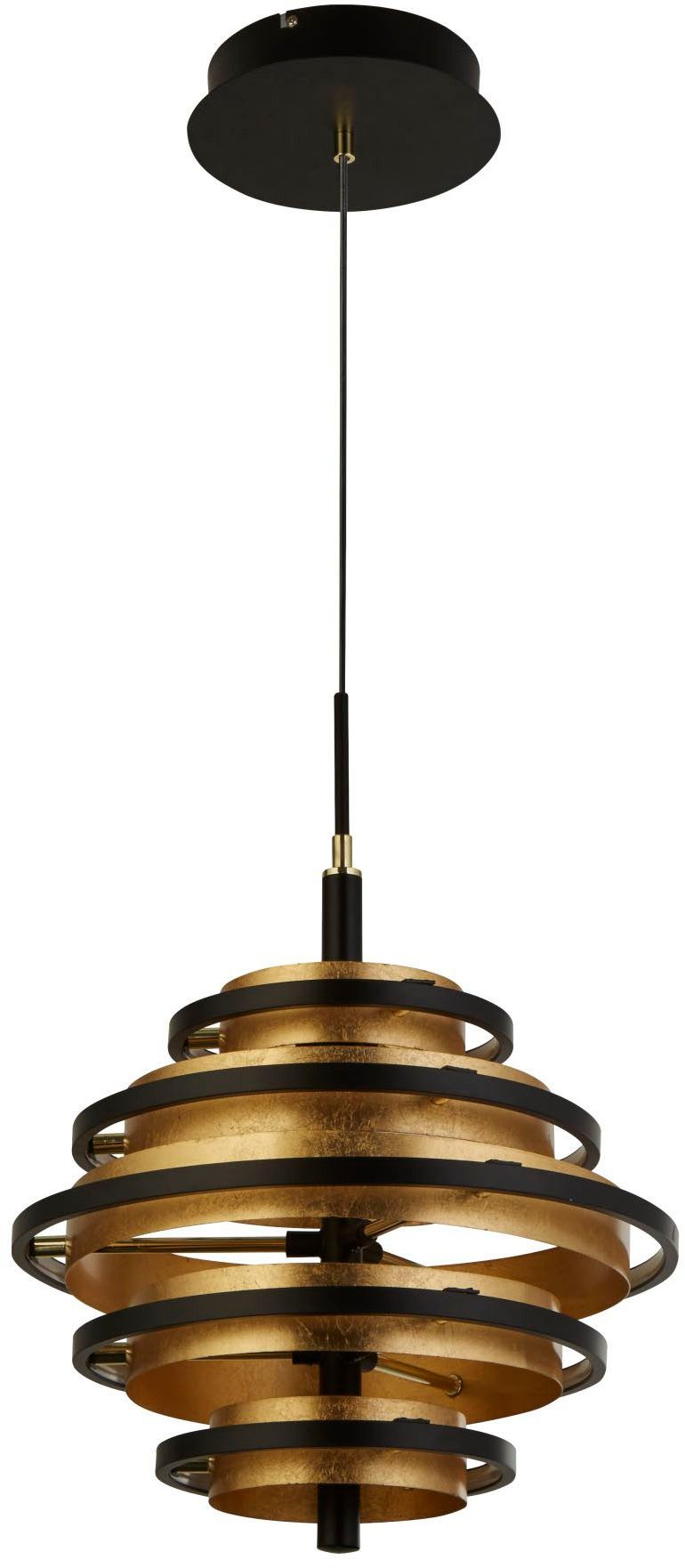 Searchlight LED-Hängeleuchte Hängeleuchte Hive, 1-flammig, LED fest integriert, Extra-Warmweiß, Warme Atmosphäre