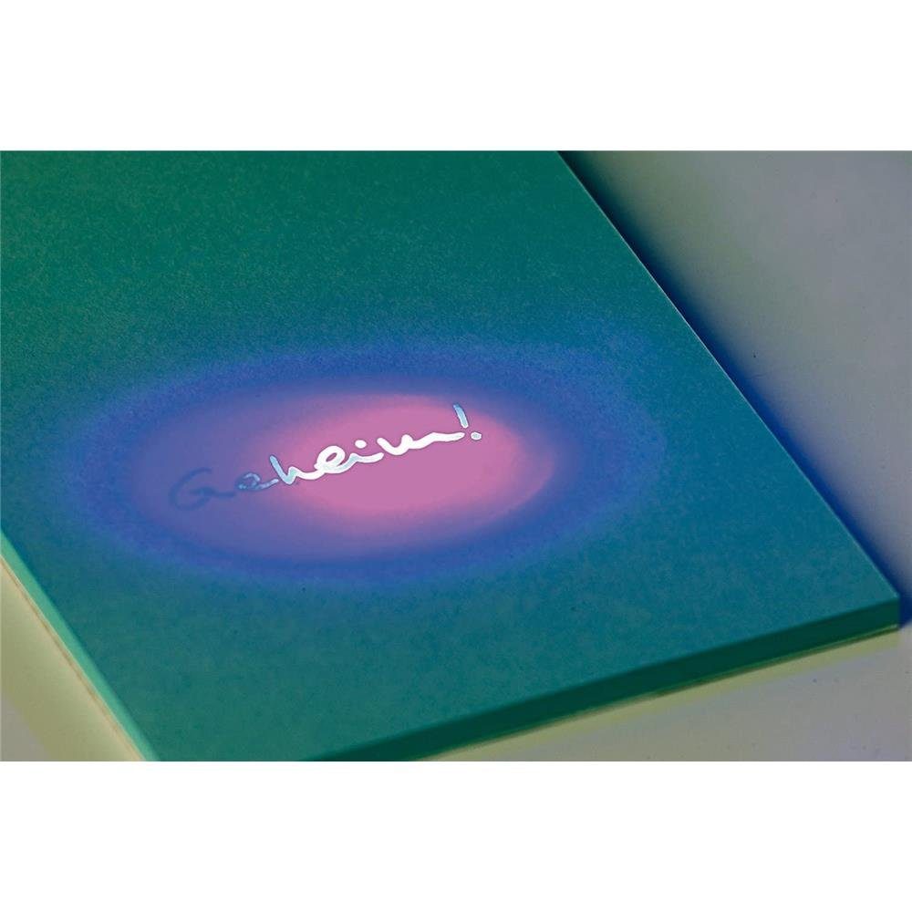 moses Spiel Geheimcodestift, Geheimschrift unsichtbar UV Tinte Dedektiv Geheimstift UV-Licht