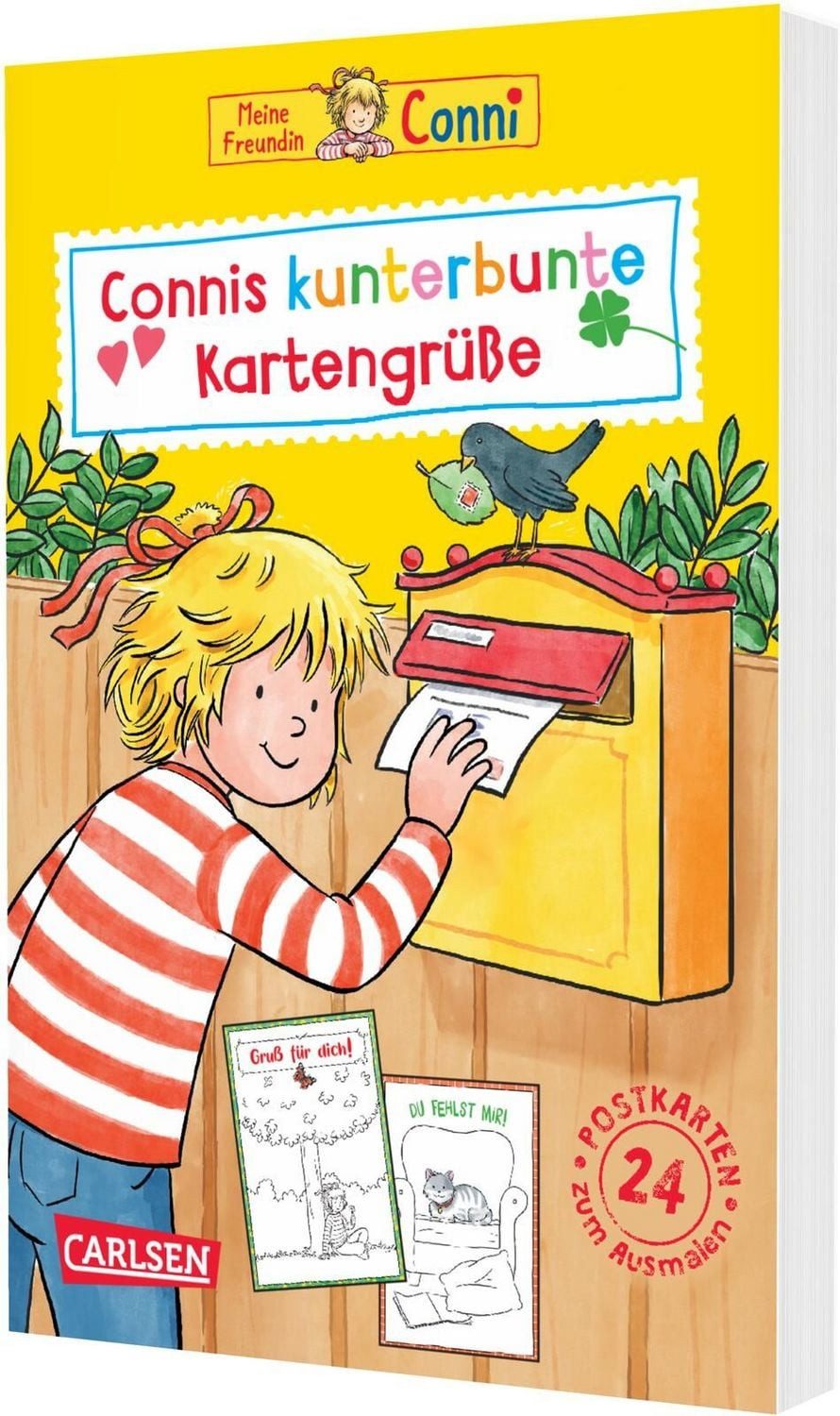 Conni Gelbe Reihe (Beschäftigungsbuch): Connis kunterbunte Kartengrüße / Hanna Sörensen
