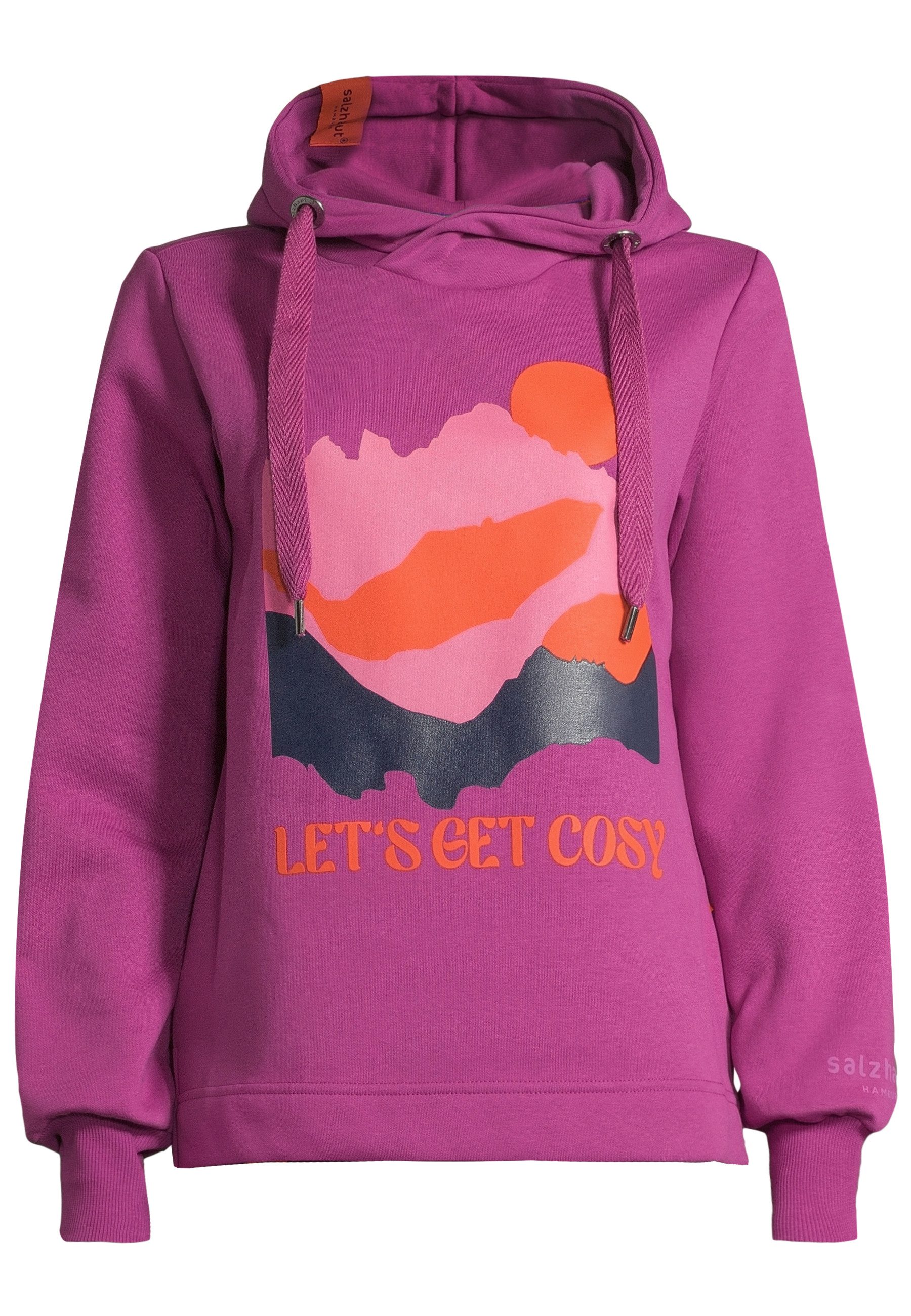 salzhaut Hoodie SABBELTRIENE Damen hinten länger günstig online kaufen