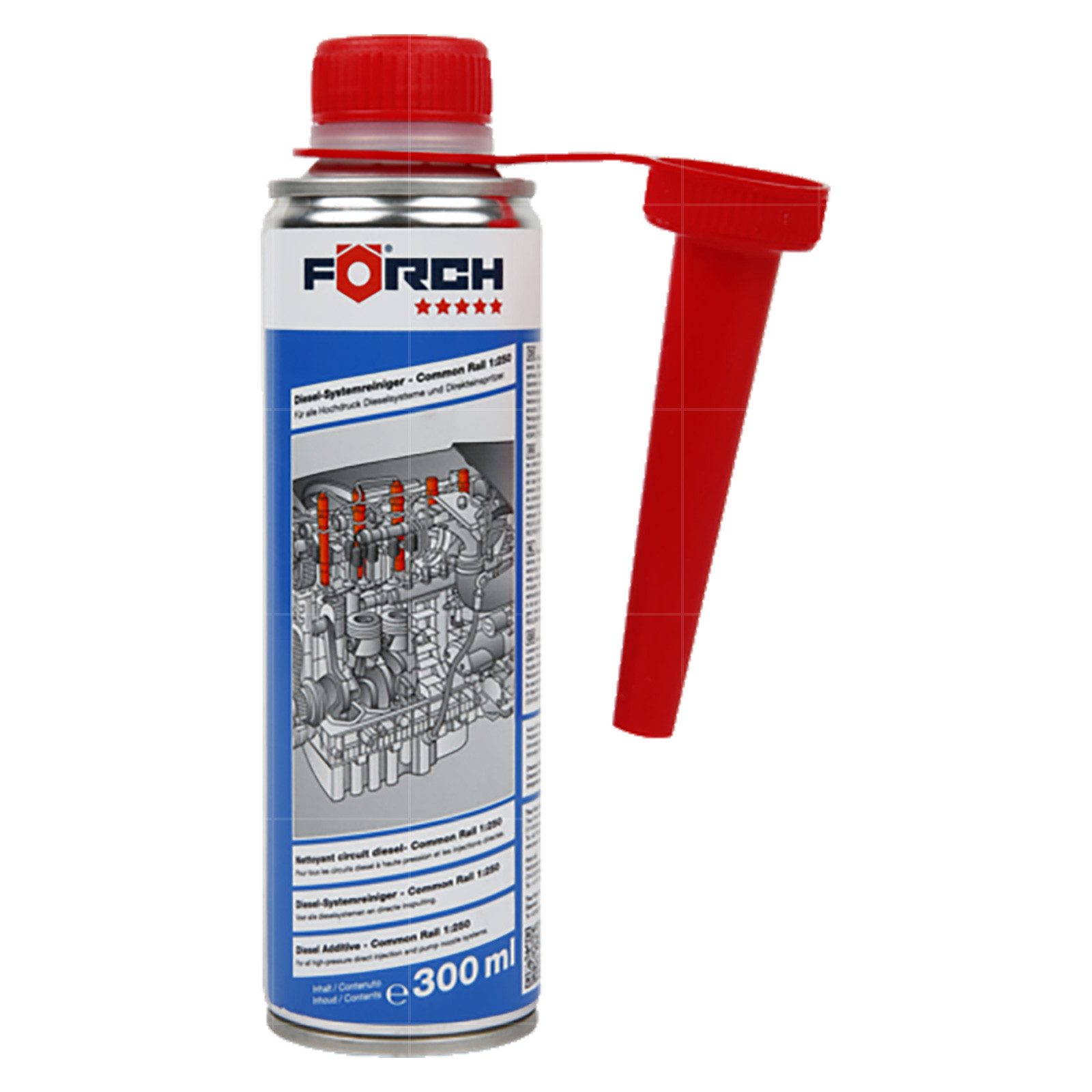 FÖRCH Diesel-Additiv Diesel-Systemreiniger Common Rail - 0.3 Ltr