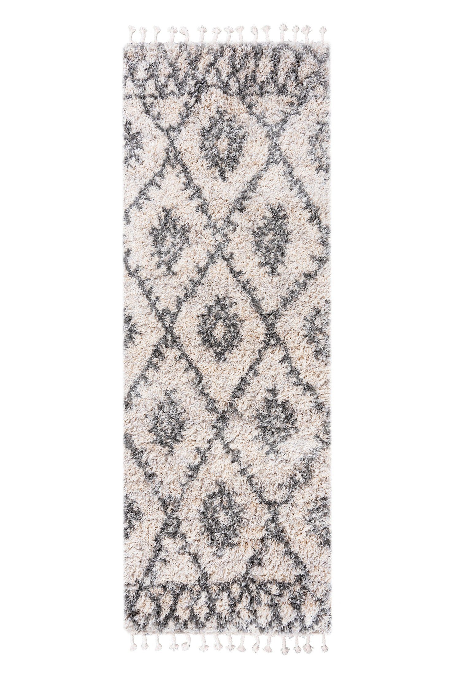 Mazovia Läufer Läufer Hochflor Shaggy für günstig online kaufen