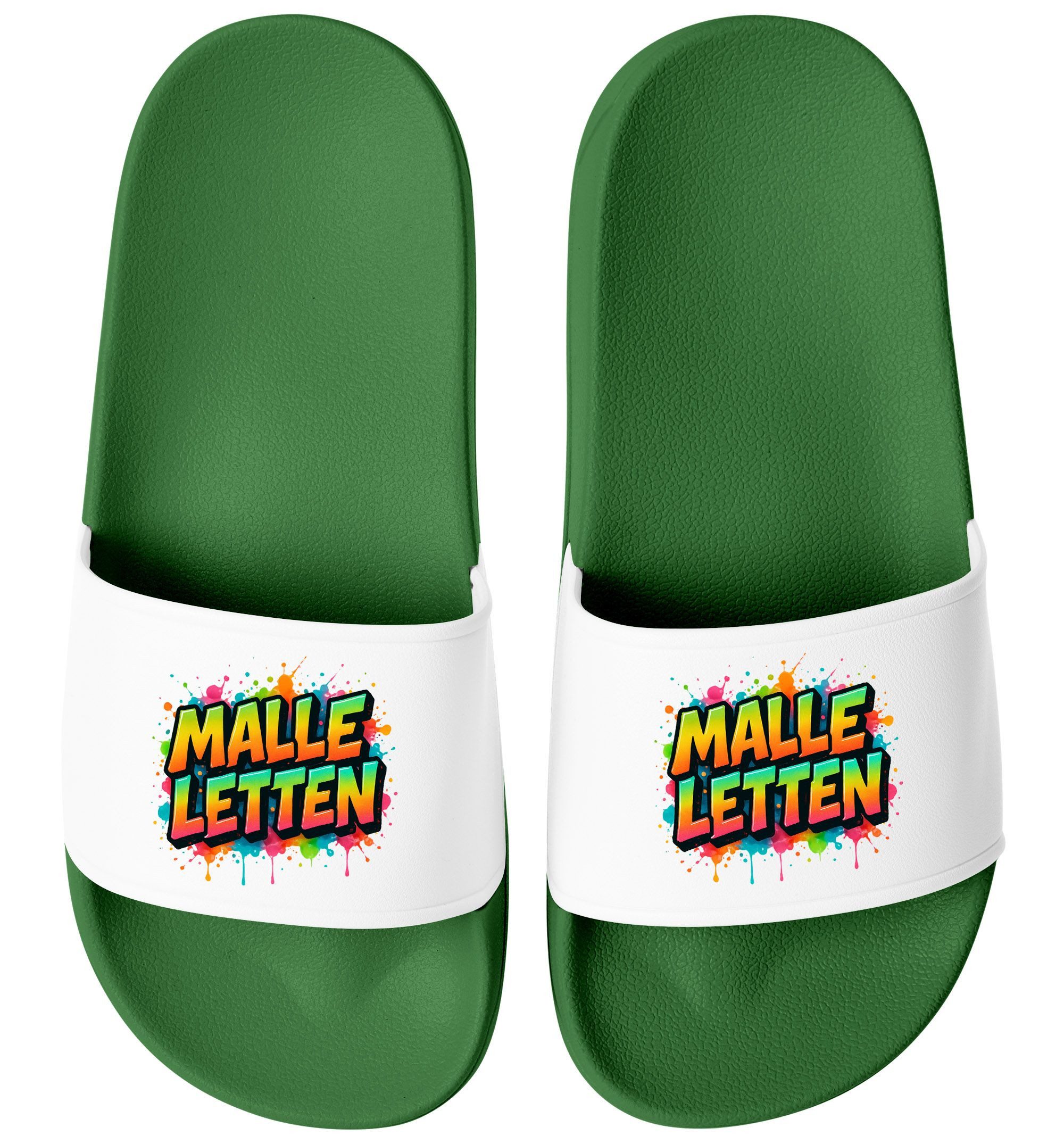 Badeschlappen Herren Malle-Letten Outfit Accessoires Urlaub Badesandale