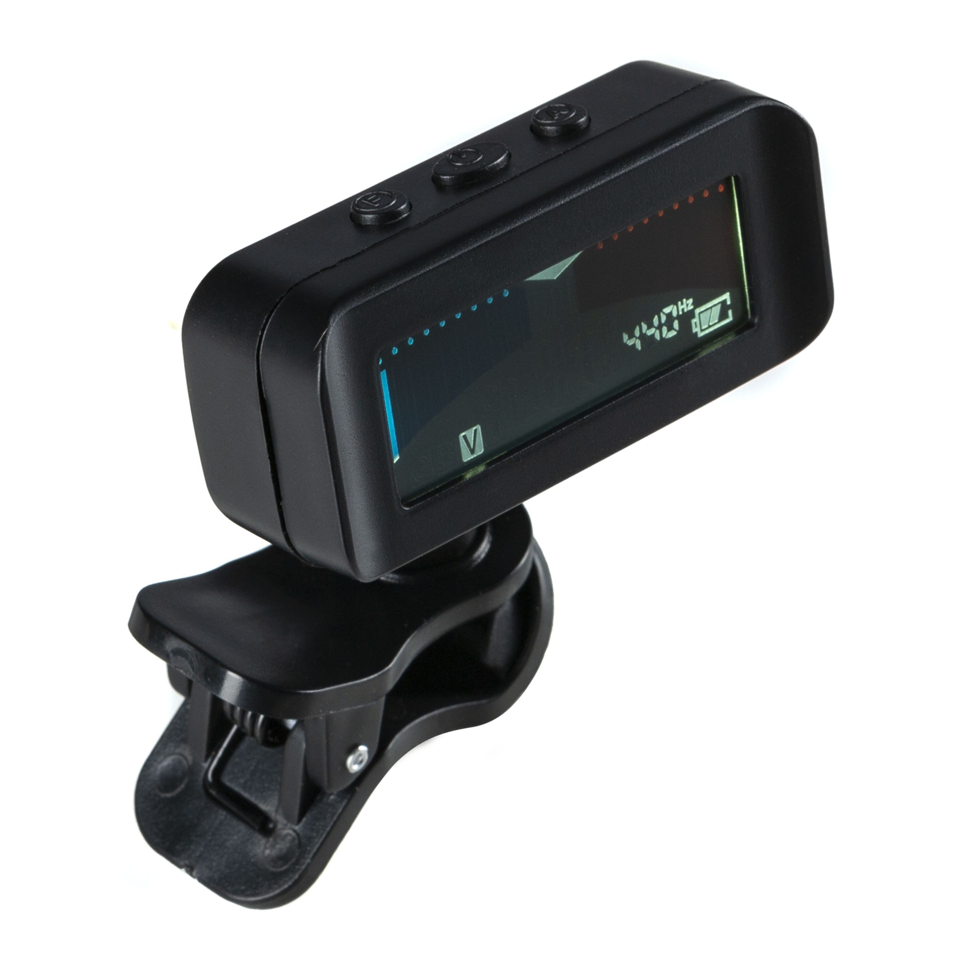 FAME Stimmgerät, 800C Clip-on Tuner - Stimmgerät für Gitarren