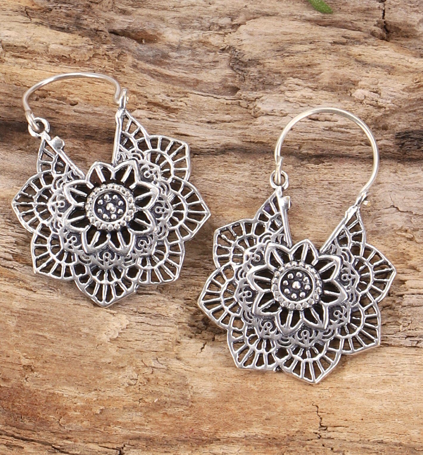 Guru-Shop Paar Ohrhänger Tribalohrringe aus Messing, Ethnoohrringe -.. günstig online kaufen