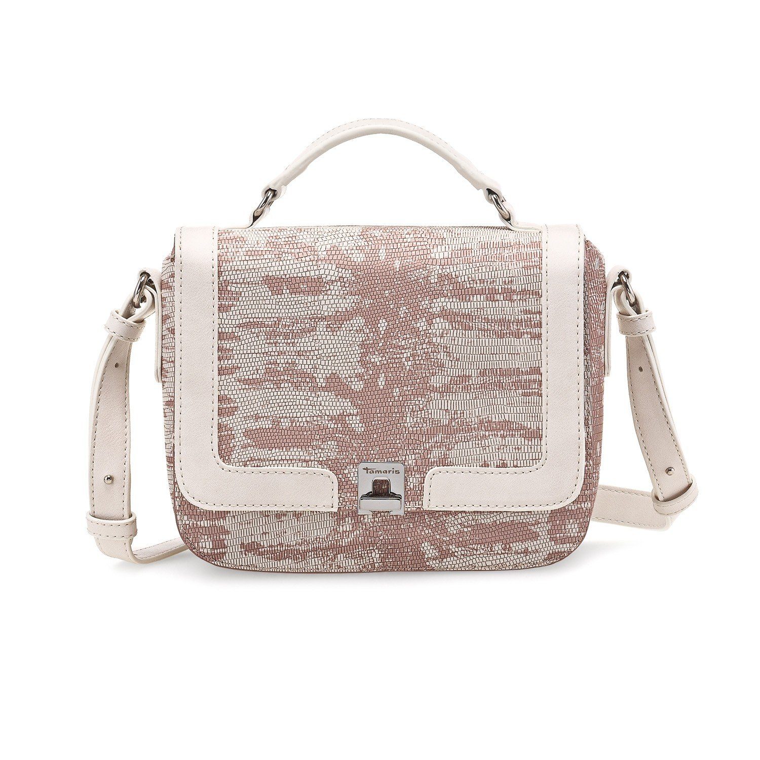 Tamaris Henkeltasche Vera (Set), Damen Handtasche Satchel Bag Henkeltasche Flappe