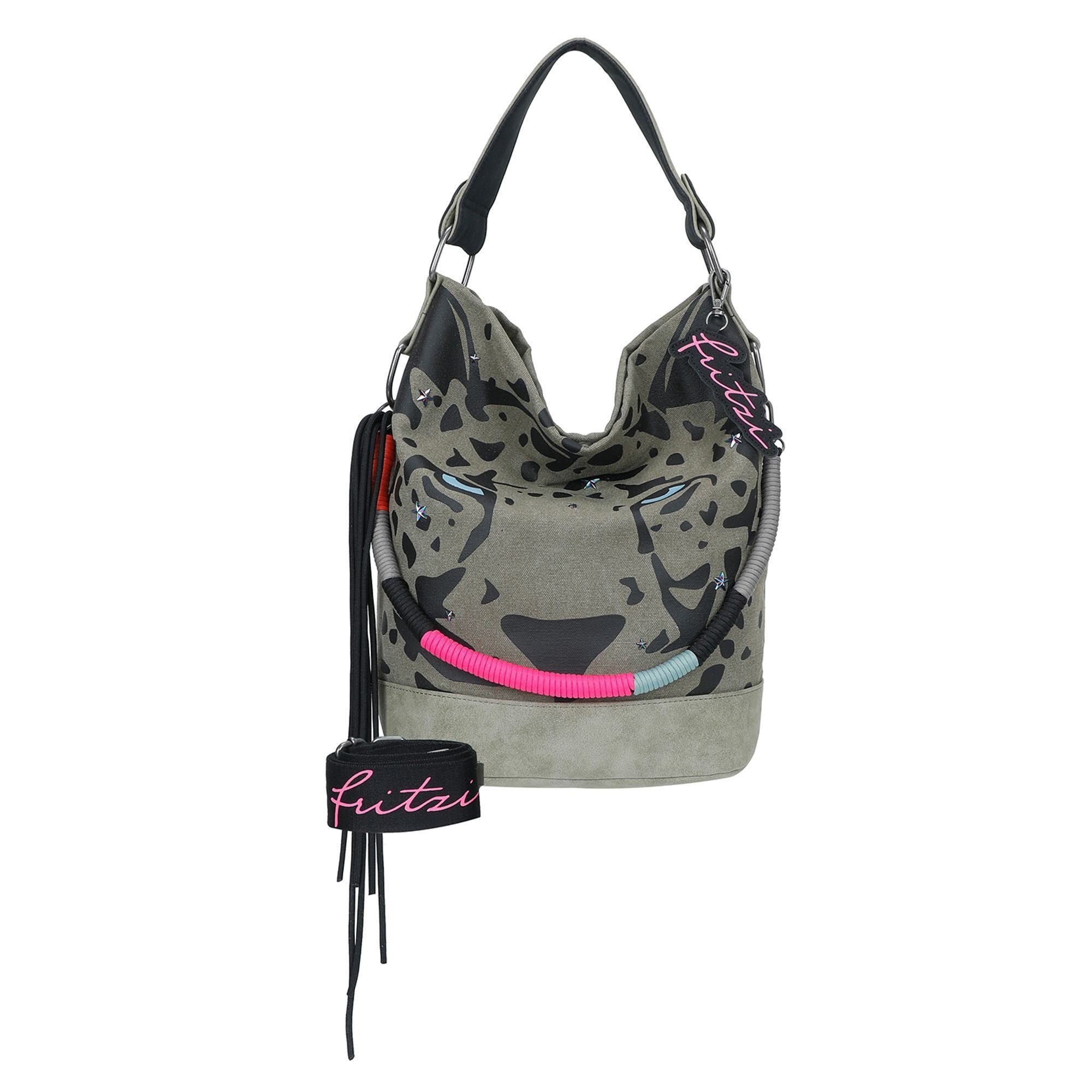 Fritzi aus Preußen Schultertasche Izzy07 Olga Limited Canvas, Baumwolle
