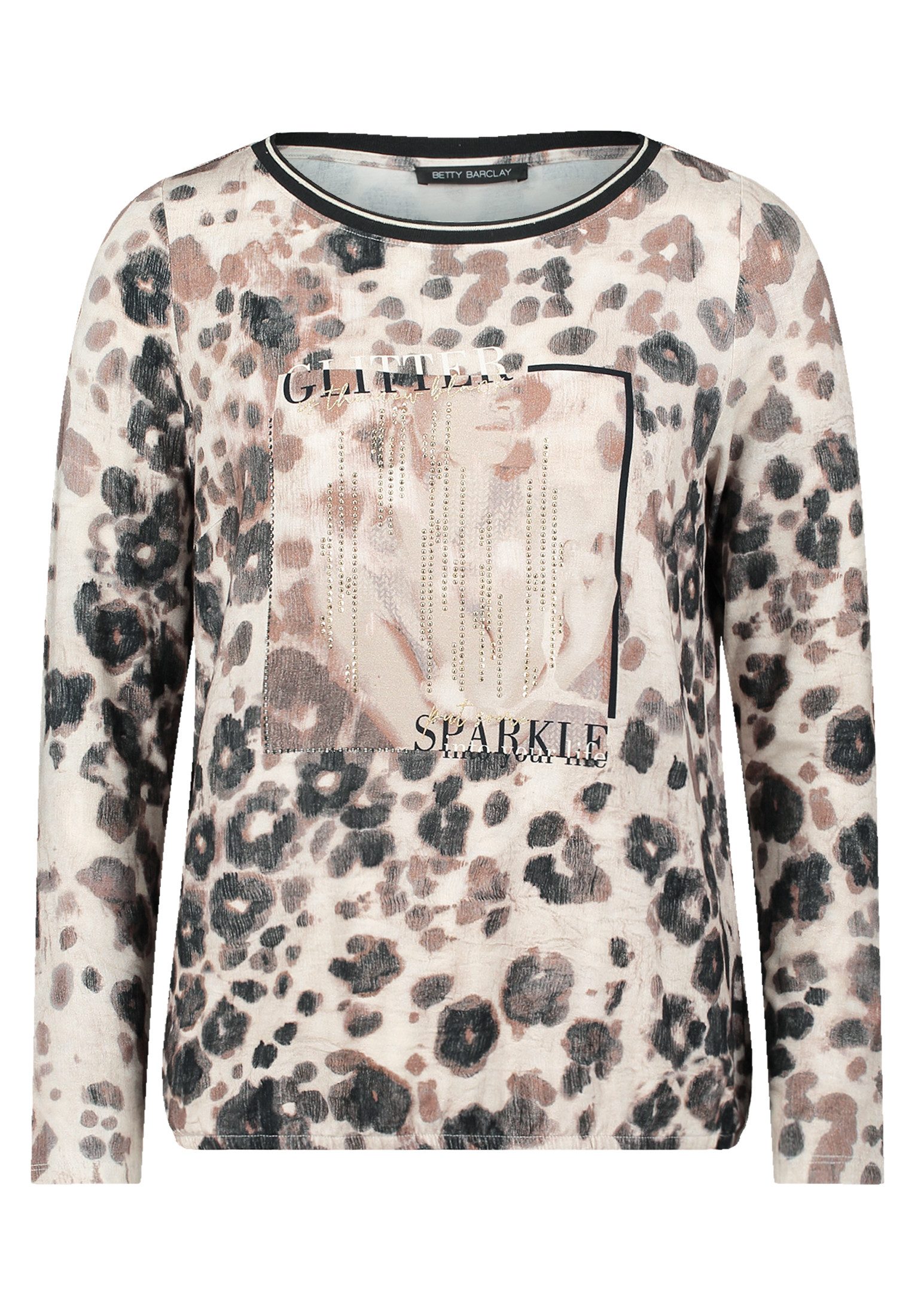 Betty Barclay Kurzarmshirt Damen mit Gummizug (1-tlg)