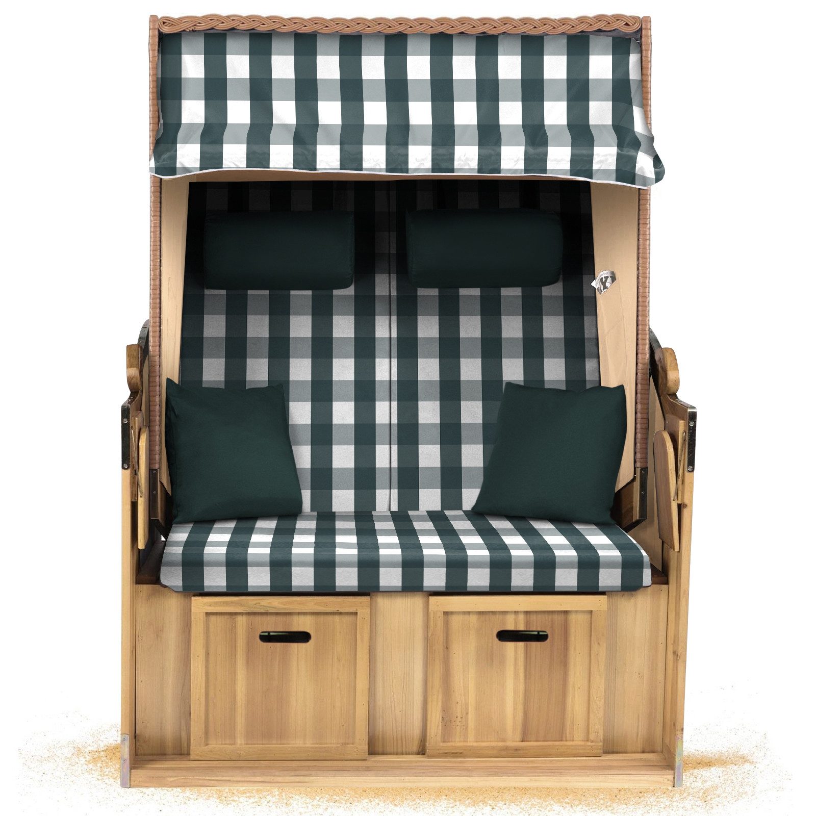 Strandkorb Hanse Strandkorb Strandkorb 2-Sitzer Ostsee günstig online kaufen