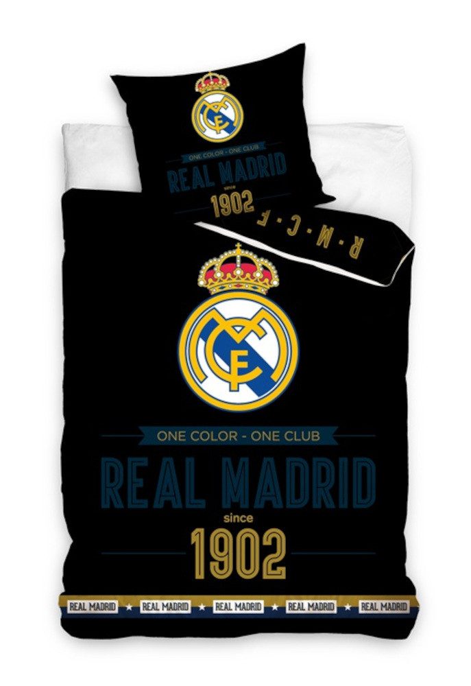 Bettwäsche Real Madrid Fußball Постельное белье 140 x 200 cm