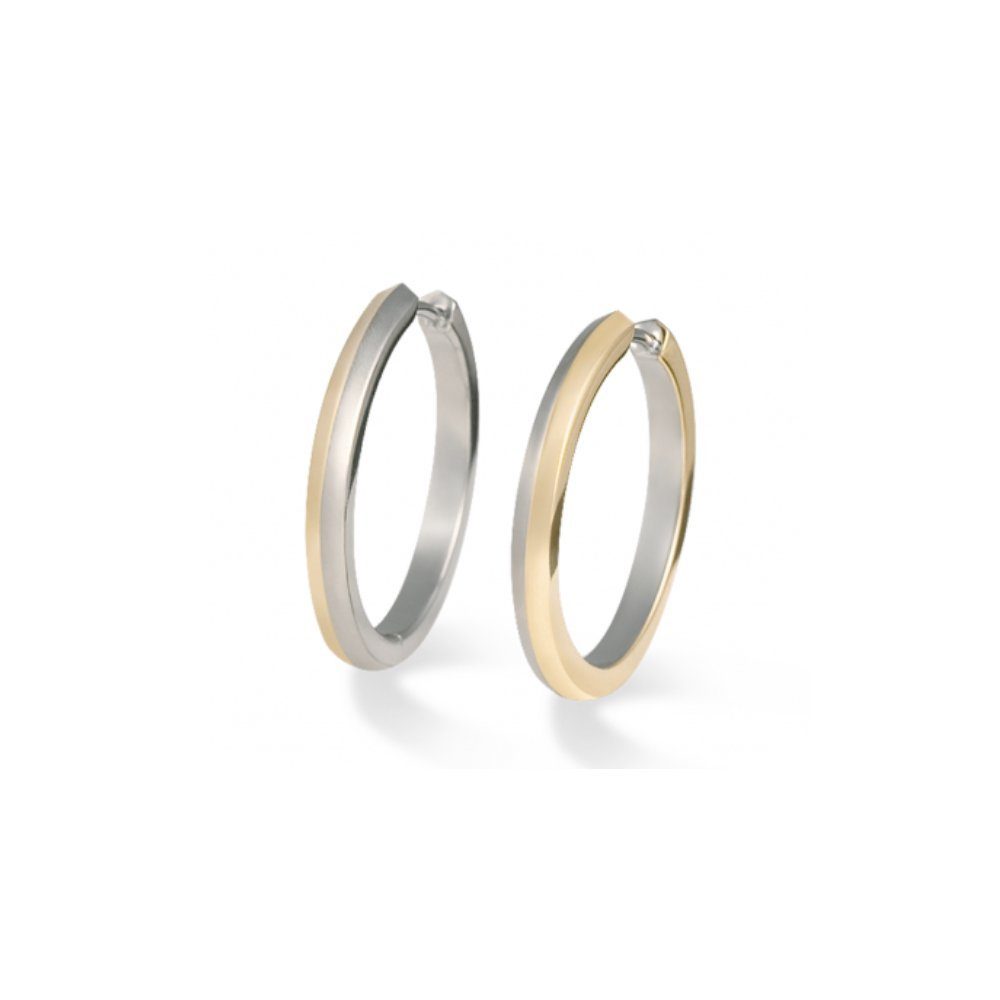 Boccia Paar Creolen Titan bicolor 0574-02