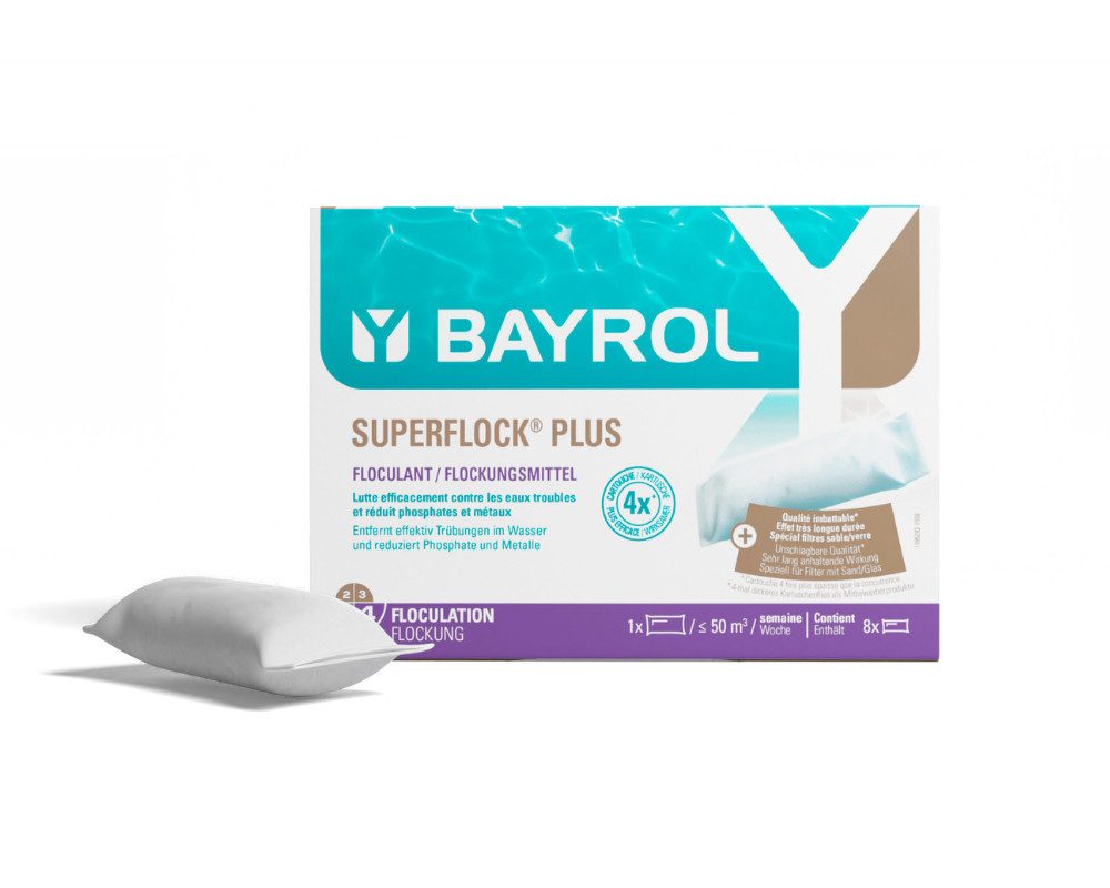 Bayrol Poolpflege Bayrol Superflock Plus Flockkartuschen