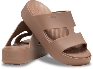 Crocs Getaway Platform H-Strap Badepantolette, Sommerschuh, Schlappen, Badeschuh, Poolslides, weiche Innensohle