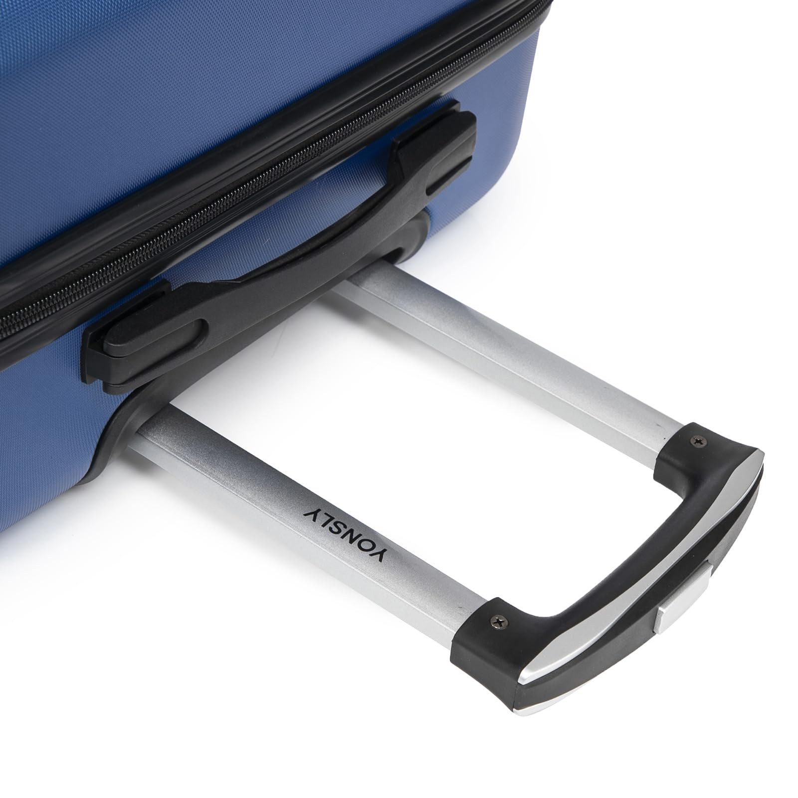 YONSLY Trolley Hartschalen-Trolley Hartschalenreisekoffer mit Zahlenschloss, 4 Rollen, Wasserabweisend Kratzfest Robust – Bild 4 von 5