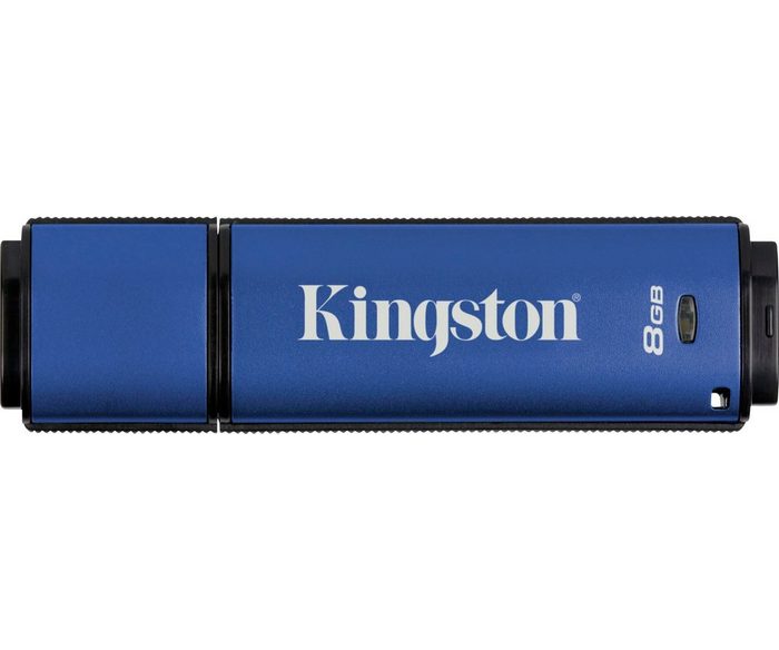 Kingston DataTraveler Vault Privacy 3.0 8GB USB-Stick (USB 3.0 Lesegeschwindigkeit 165 MB/s)