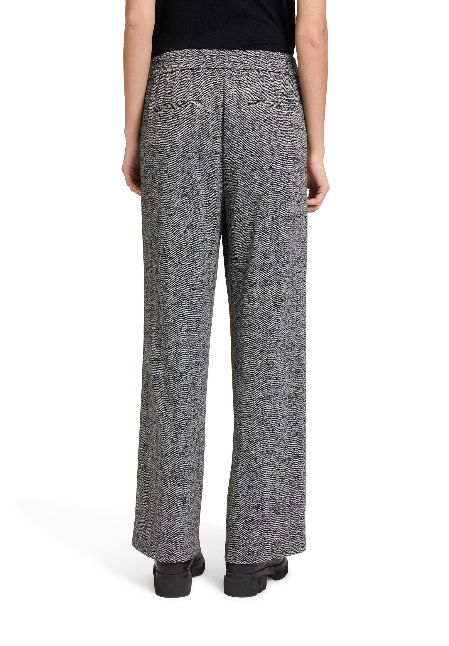 Betty&Co Stoffhose Damen mit Lurexfaden