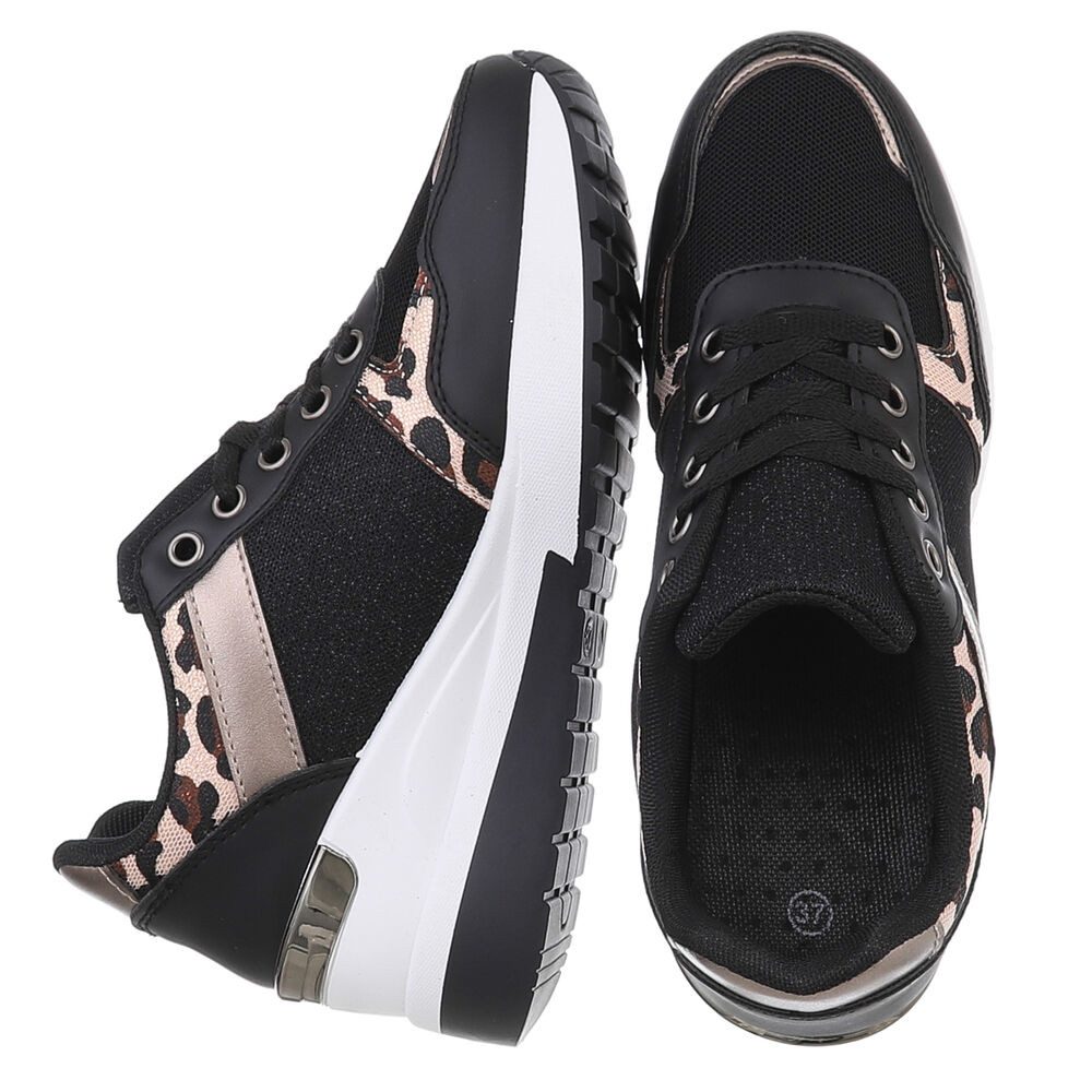 Ital-Design Damen Low-Top Freizeit Sneaker (88671448) Keilabsatz/Wedge Snea günstig online kaufen