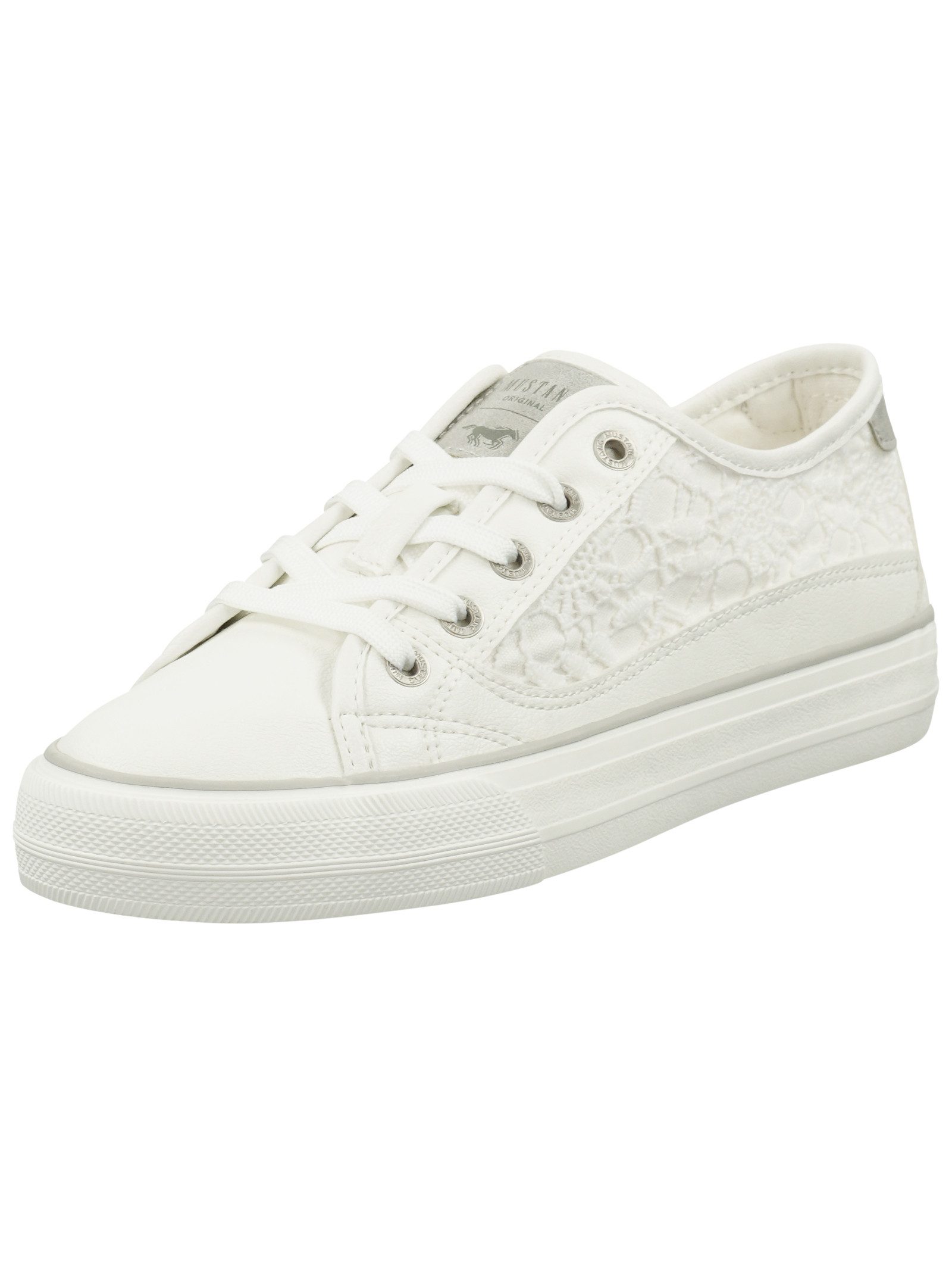MUSTANG Sneaker Lederimitat/Textil Sneaker günstig online kaufen