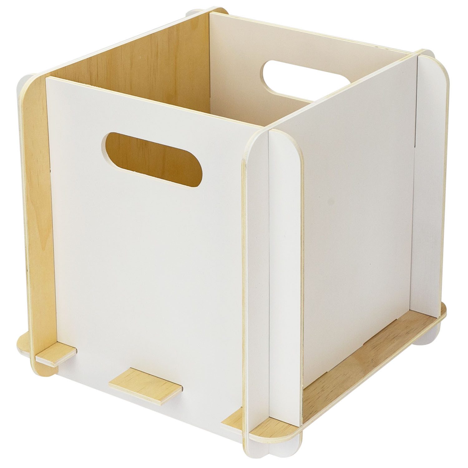 HMF Aufbewahrungsbox Praktische Regalbox aus Holz günstig online kaufen