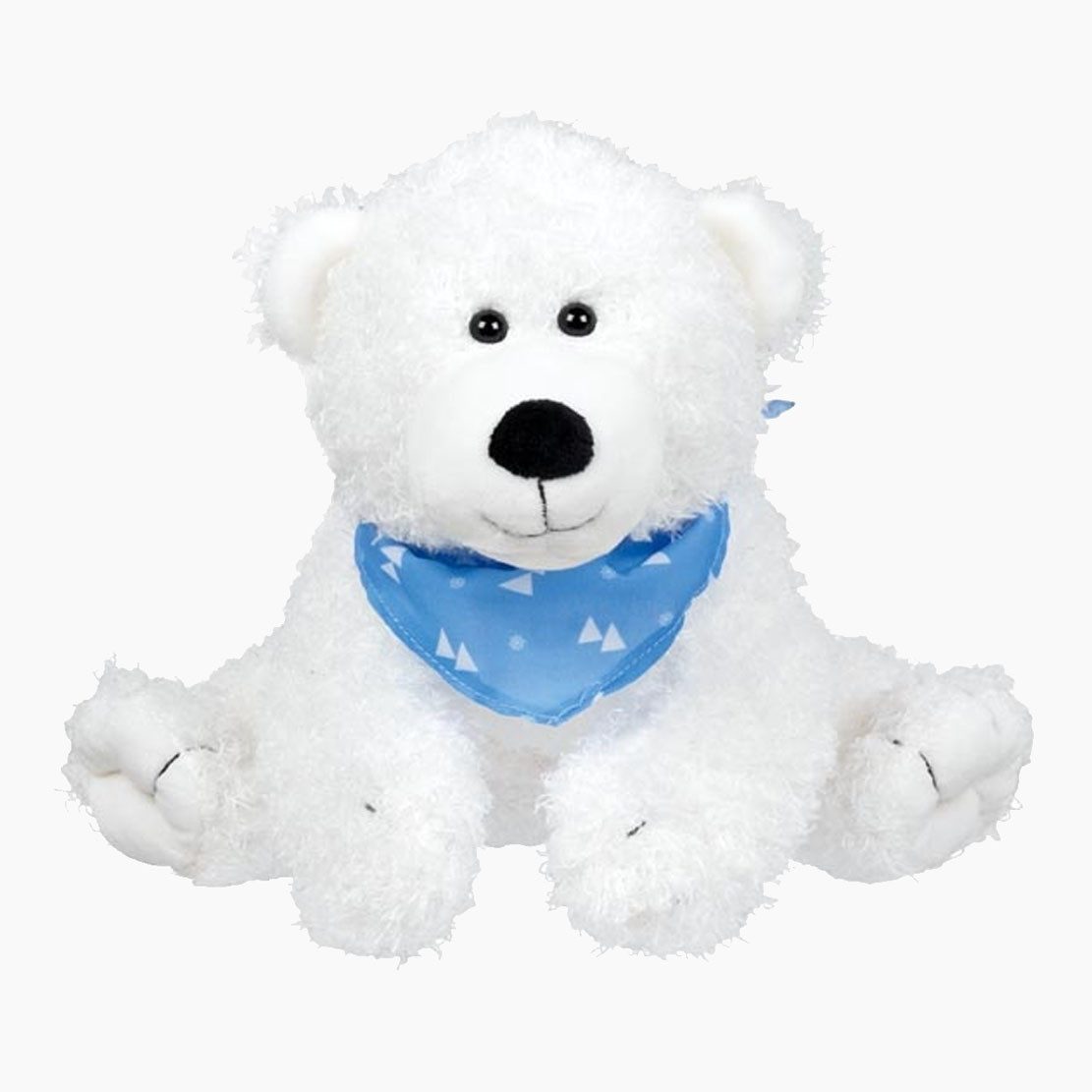 goki Stoffpuppe Eisbär Tom (Packung, 1-tlg., set), besonders weich und anschmiegsam.