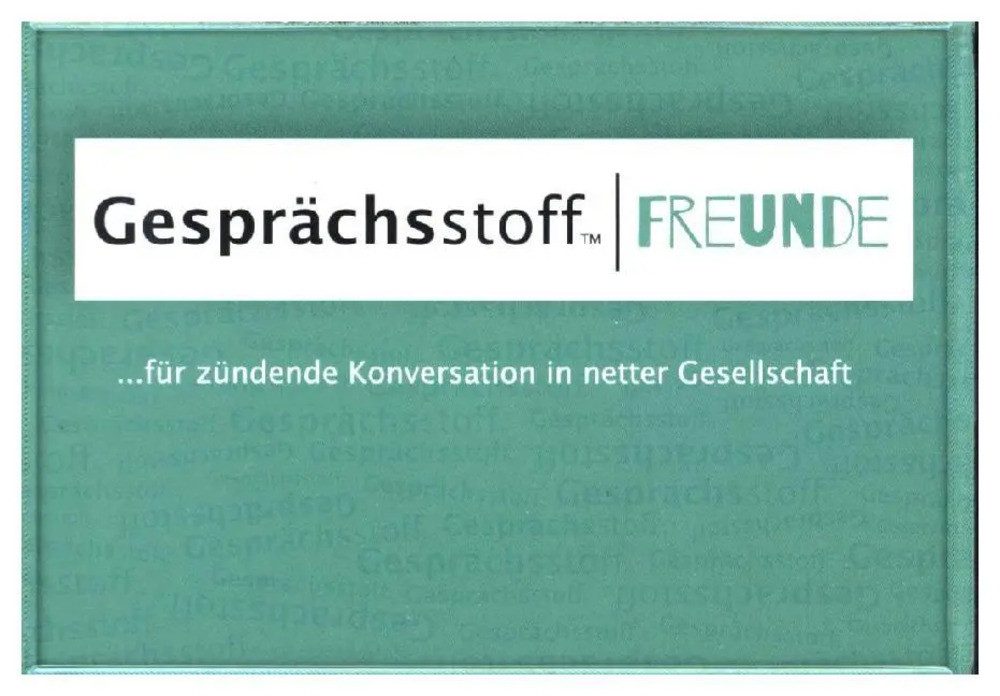 Spiel Gesprächsstoff, Freunde (Spiel)