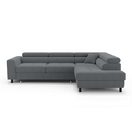 OTTO home Ecksofa AADEN Schlafsofa 254 cm - OTTO. Verlässliche Qualität., mit Bettfunktion, Bettkasten, Kopfstützen, rechts/links bestellbar