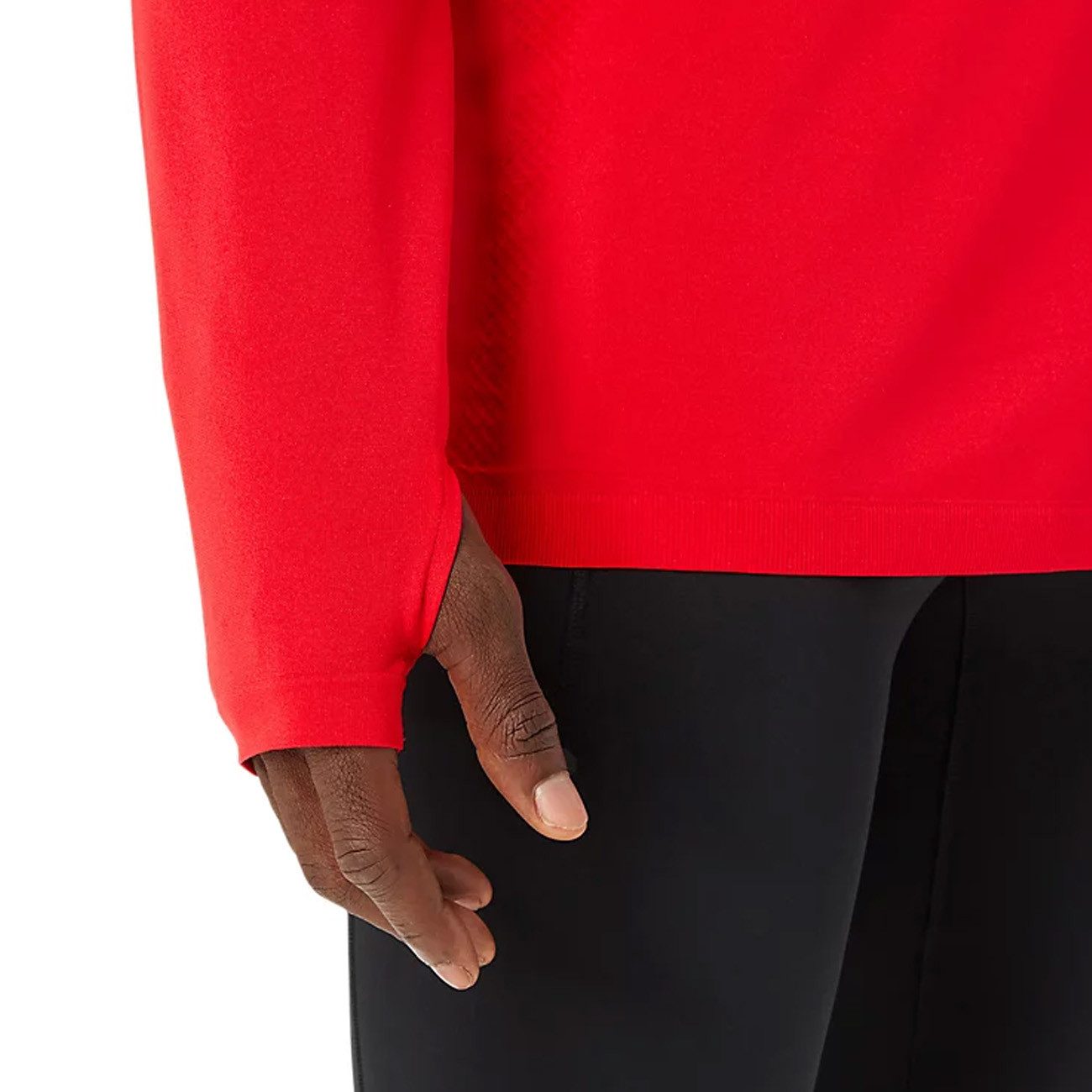 Asics Laufshirt Asics Seamless LS Top Herren Classic Red