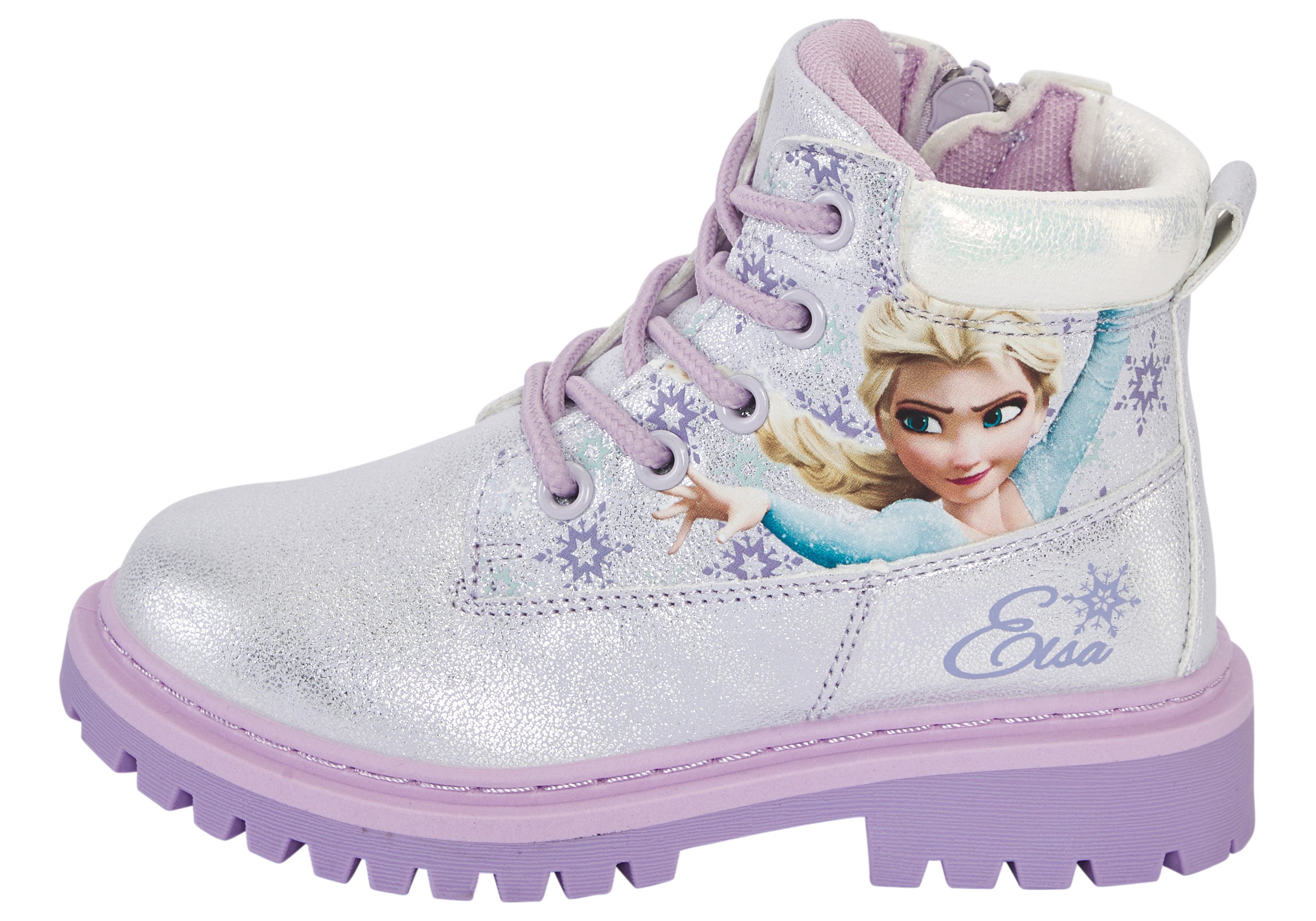Disney FROZEN Schnürboots Winterschuhe, Winterboots, Schnürstiefel, Winterstiefel
