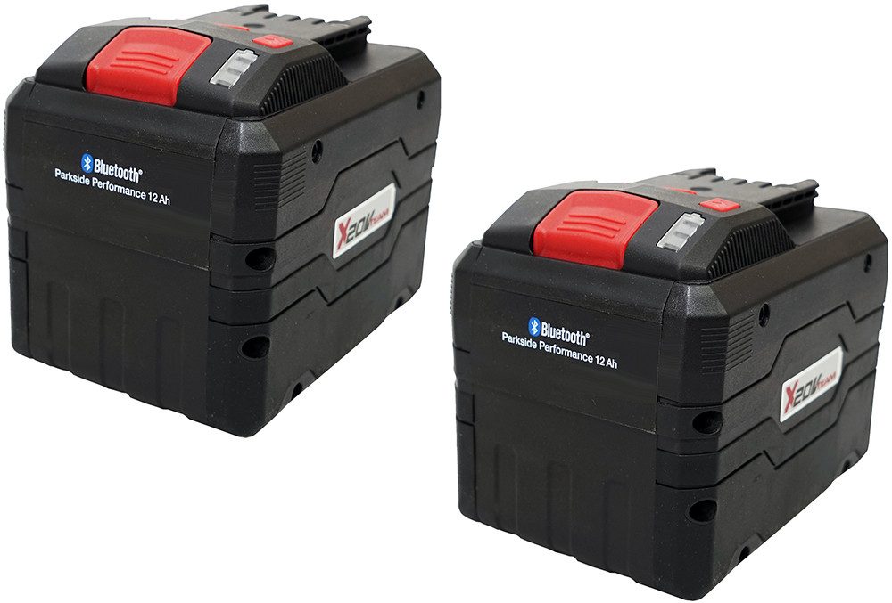 PARKSIDE PERFORMANCE® 2x Parkside Performance® 20V 12Ah Smart Akku PAPS 2012 Akku (20 V)