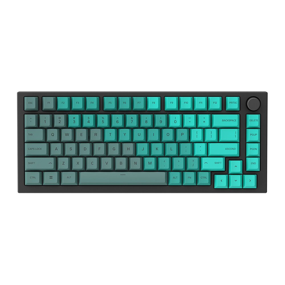 Glorious PC Gaming Race Tastatur-Tastenkappen GPBT Keycaps Rain Forest – 115 PBT Keycaps UK QWERTY Cherry-Profil, Abriebfest, langlebig, hochwertige Akustik