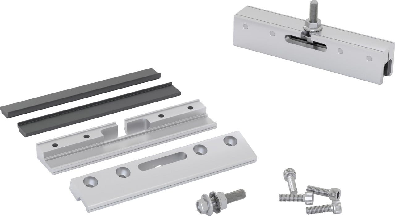 KNAUF Rohrzange Knauf Klemmbecken Pocket Kit Easy für Glastür bis
