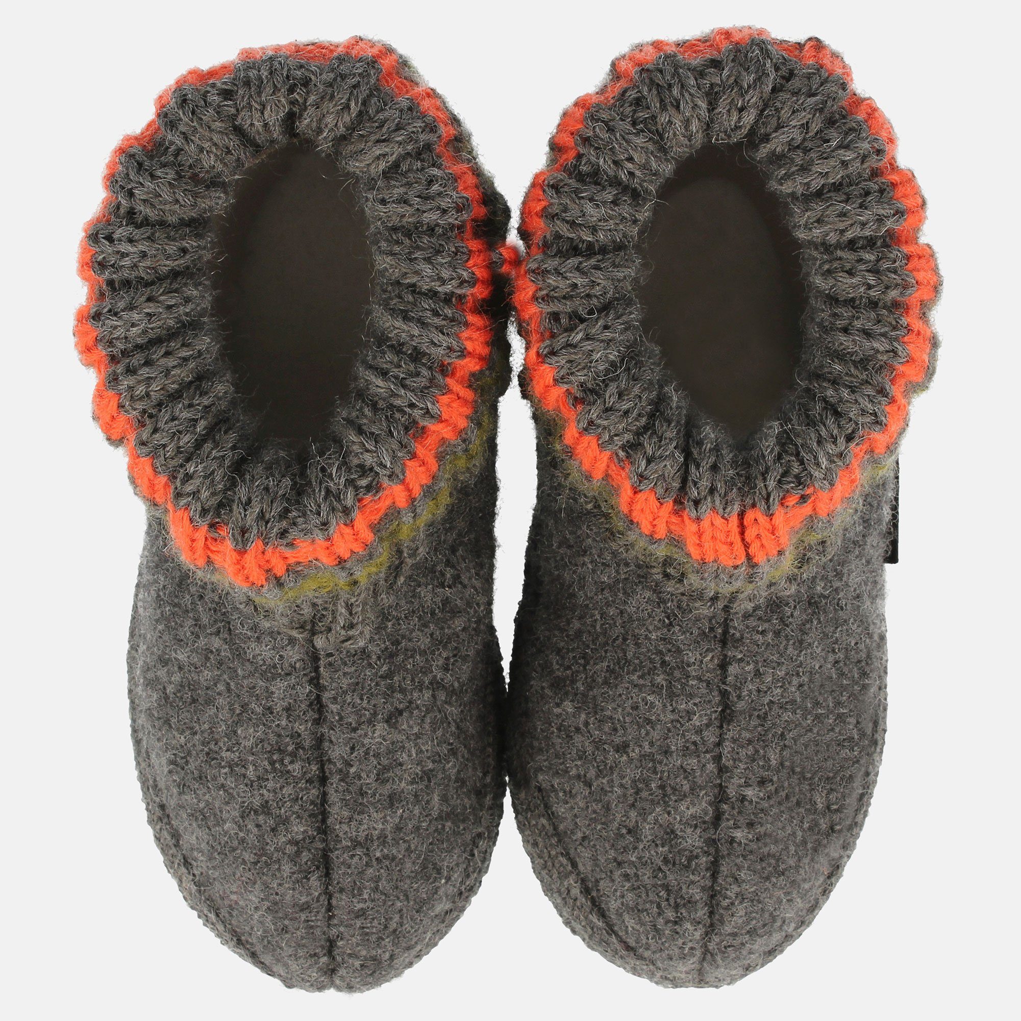 Haflinger Hüttenschuh Paul aus reiner Schurwolle Hausschuh