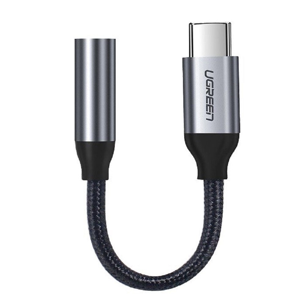 UGREEN »Adapter Typ-C auf 3,5mm Aux Kabel Stecker Klinke für Smartphones  Audio-Adapter schwarz« USB-Adapter