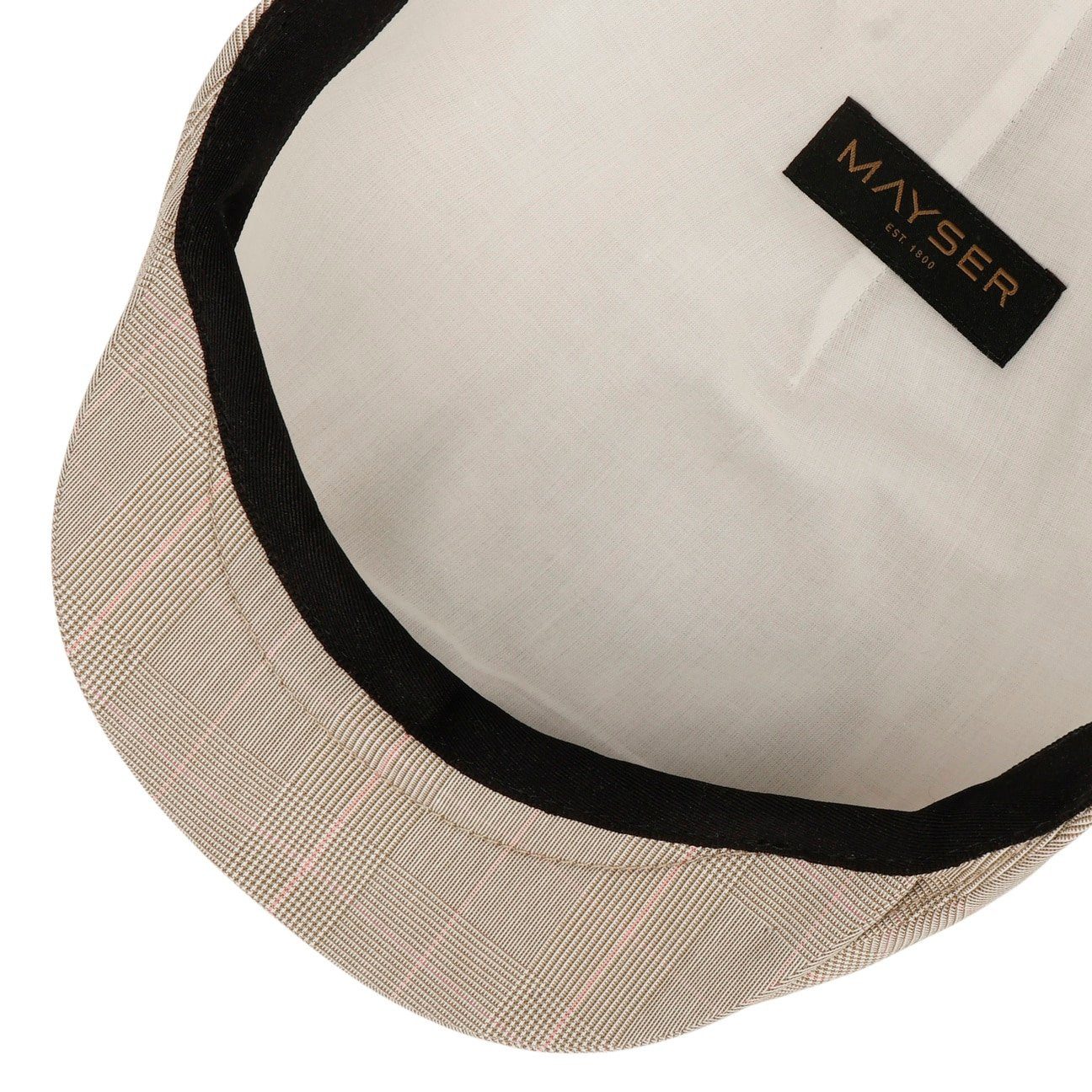 Mayser Flat Cap (1-St) Schirmmütze mit Schirm, Made in the EU